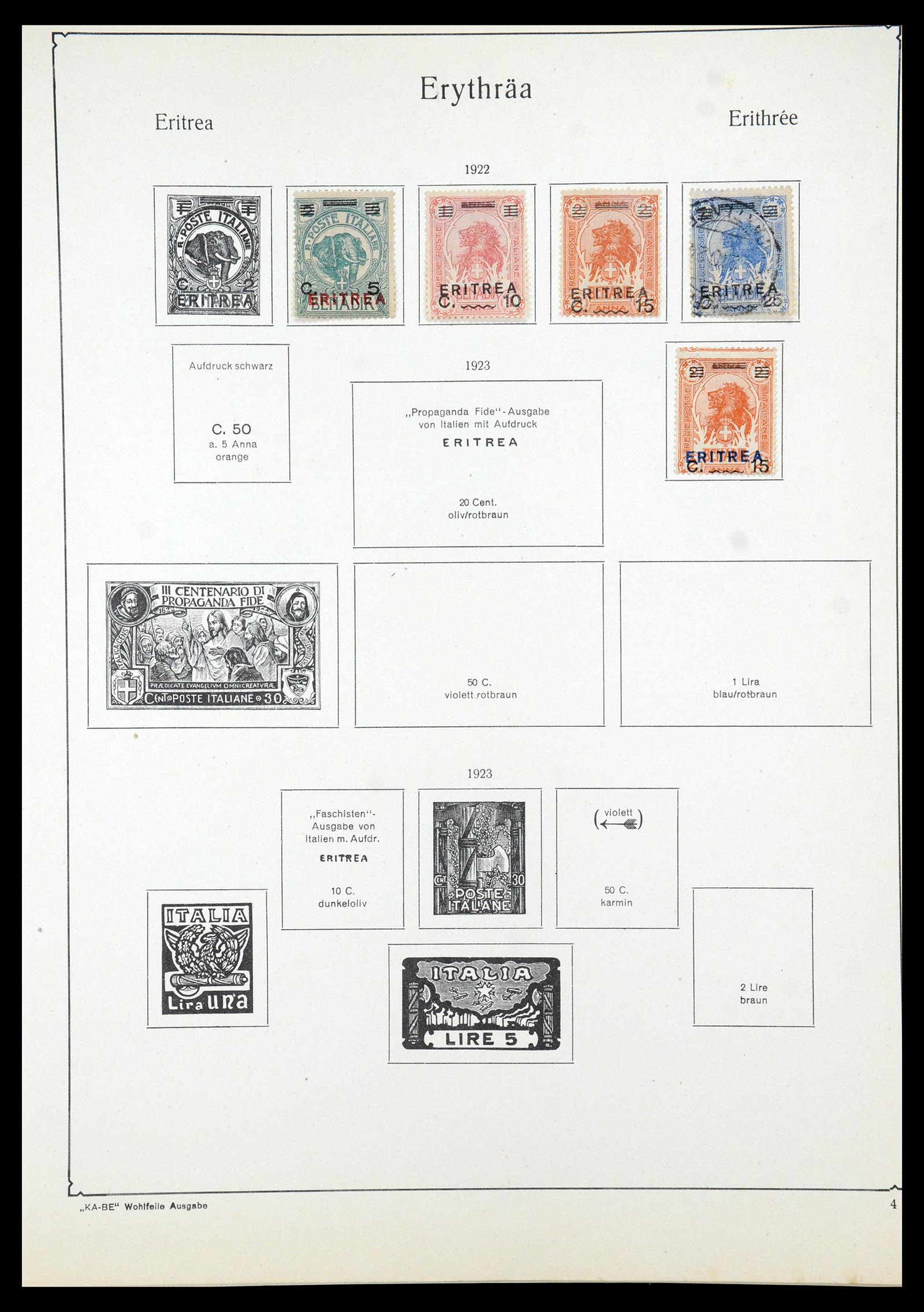 35526 027 - Stamp Collection 35526 Italian colonies 1893-1940.
