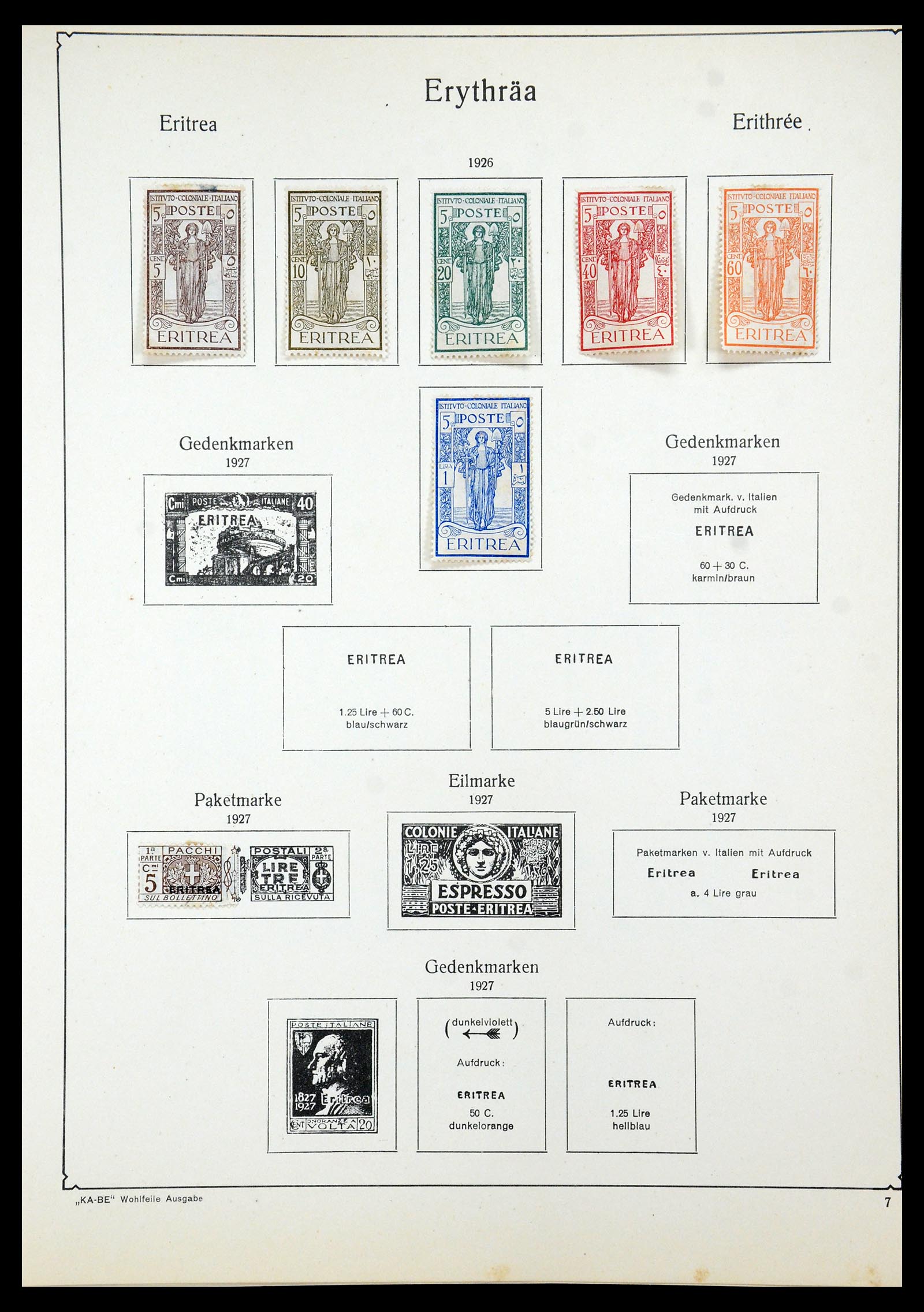 35526 028 - Stamp Collection 35526 Italian colonies 1893-1940.