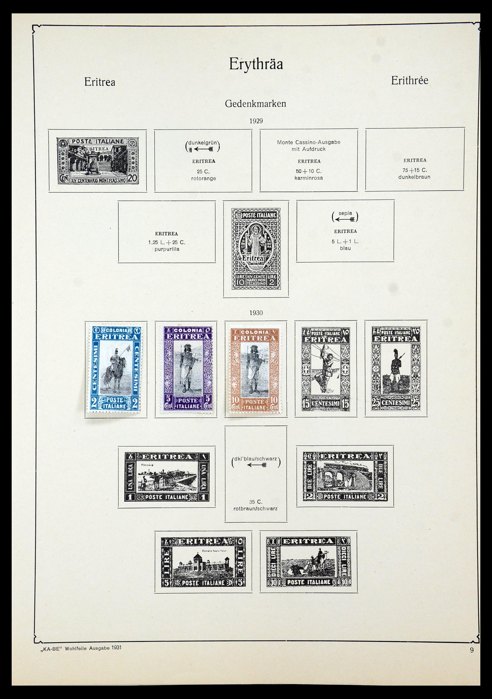 35526 029 - Stamp Collection 35526 Italian colonies 1893-1940.