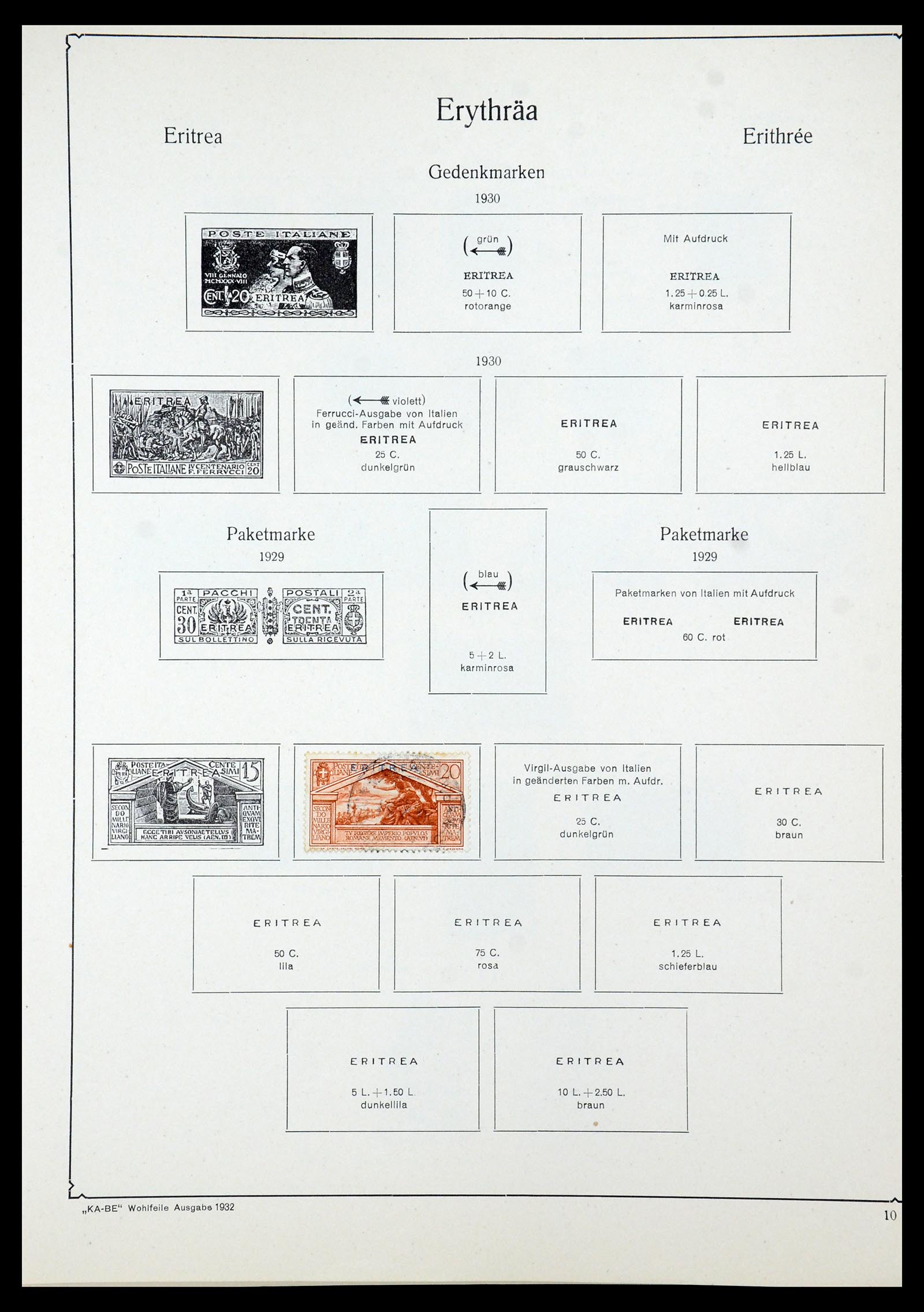 35526 030 - Stamp Collection 35526 Italian colonies 1893-1940.