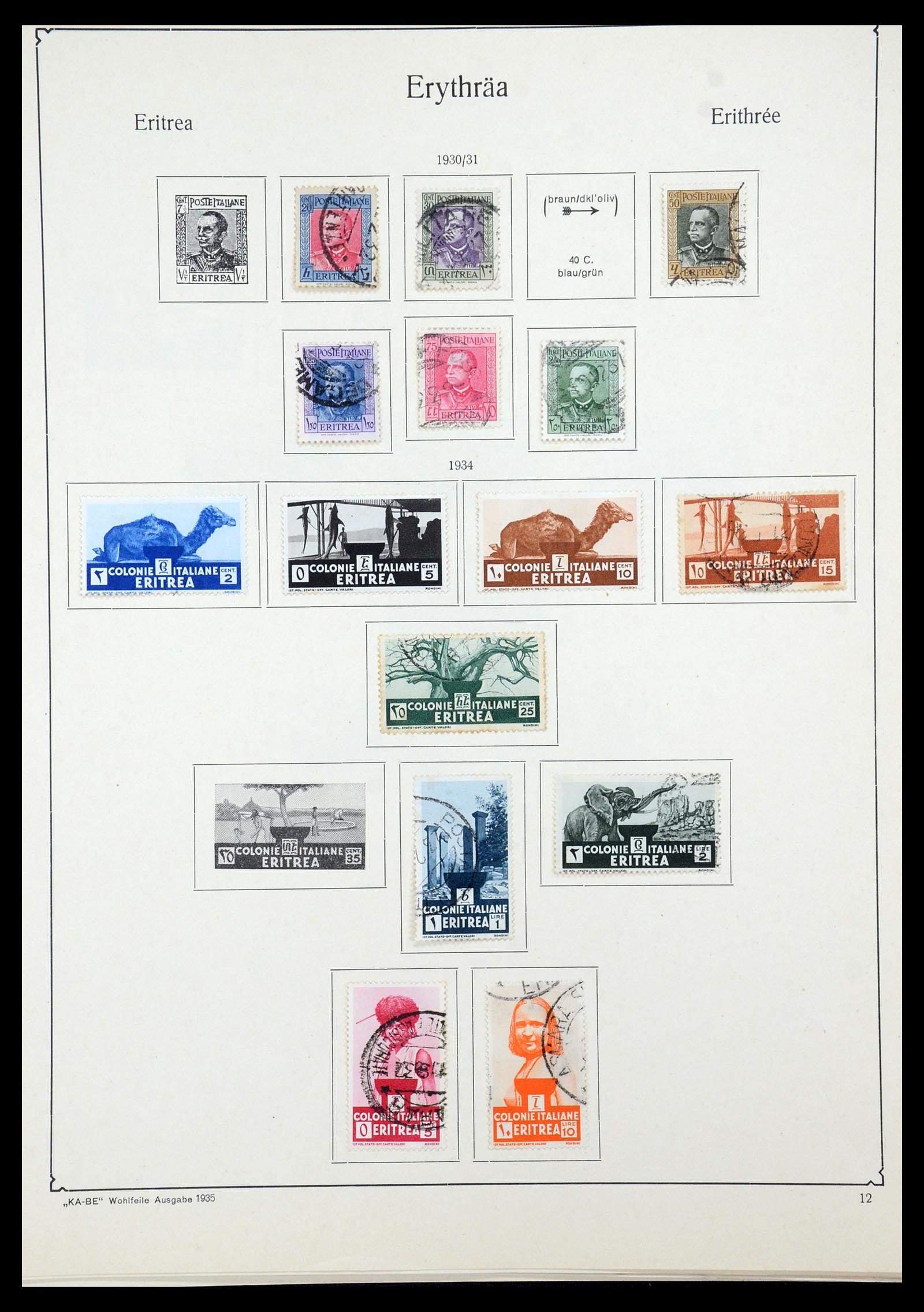 35526 031 - Stamp Collection 35526 Italian colonies 1893-1940.
