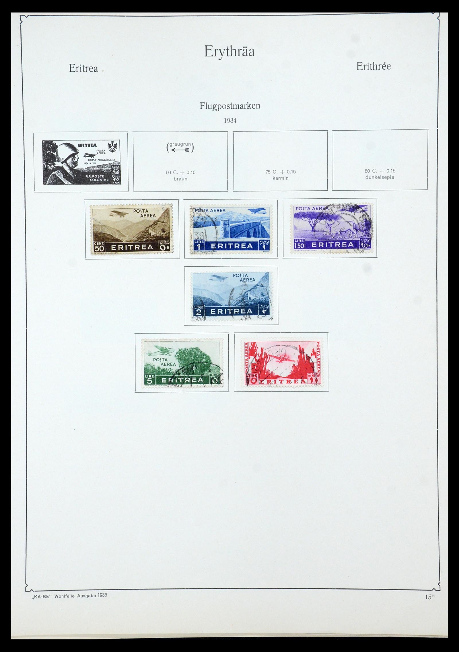 35526 032 - Stamp Collection 35526 Italian colonies 1893-1940.