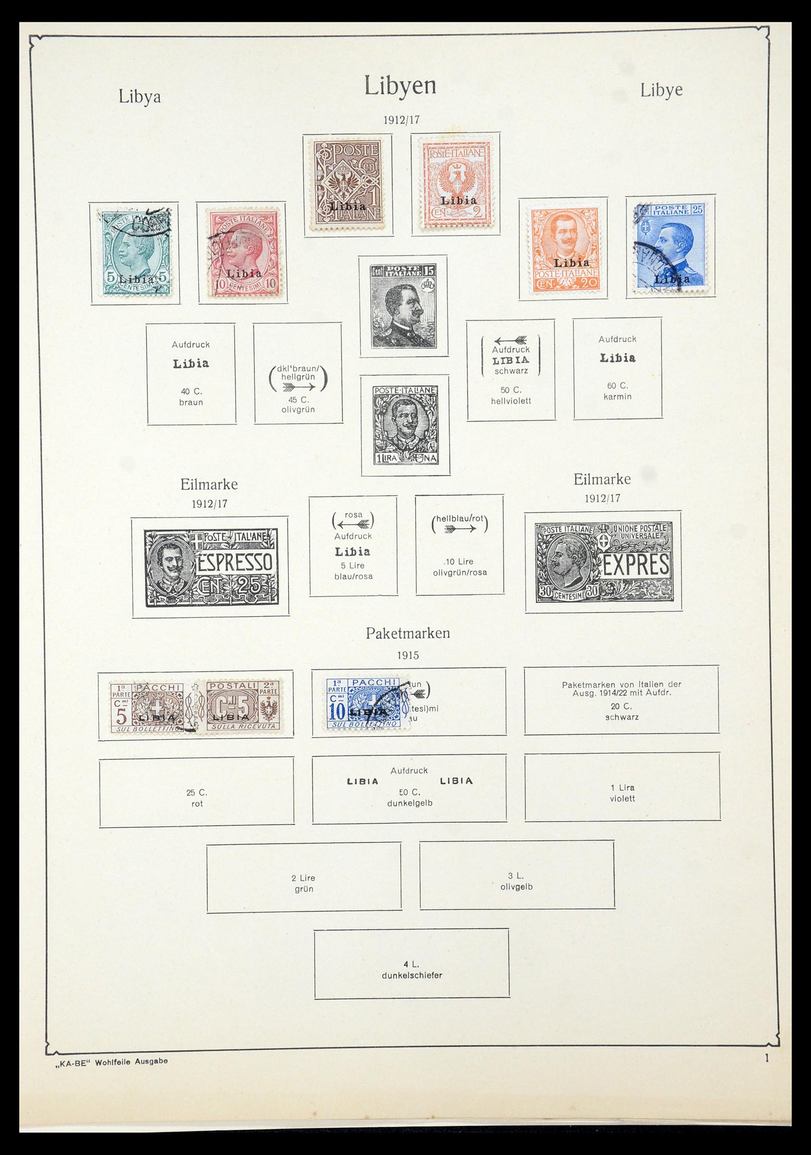 35526 033 - Stamp Collection 35526 Italian colonies 1893-1940.