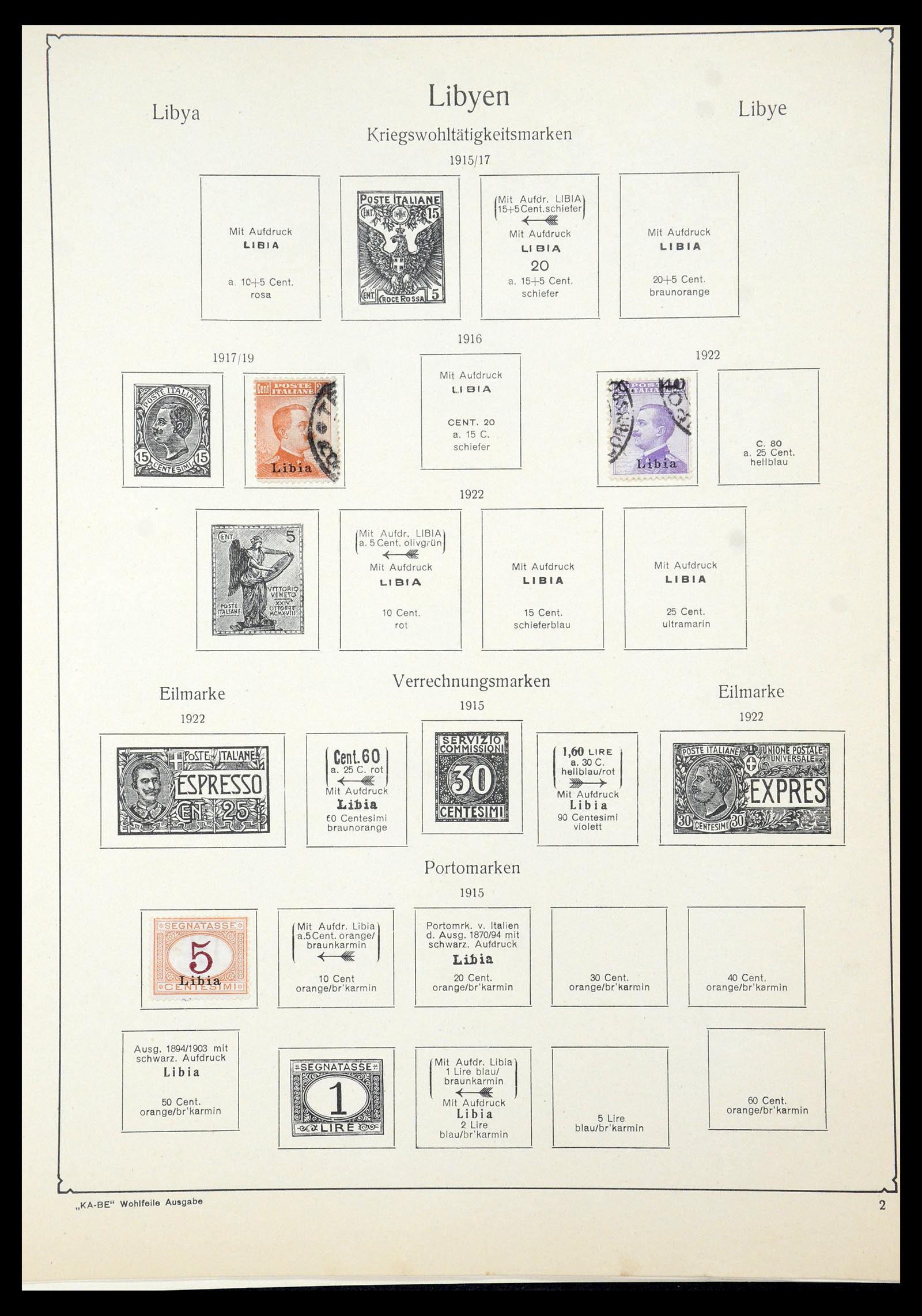 35526 034 - Stamp Collection 35526 Italian colonies 1893-1940.