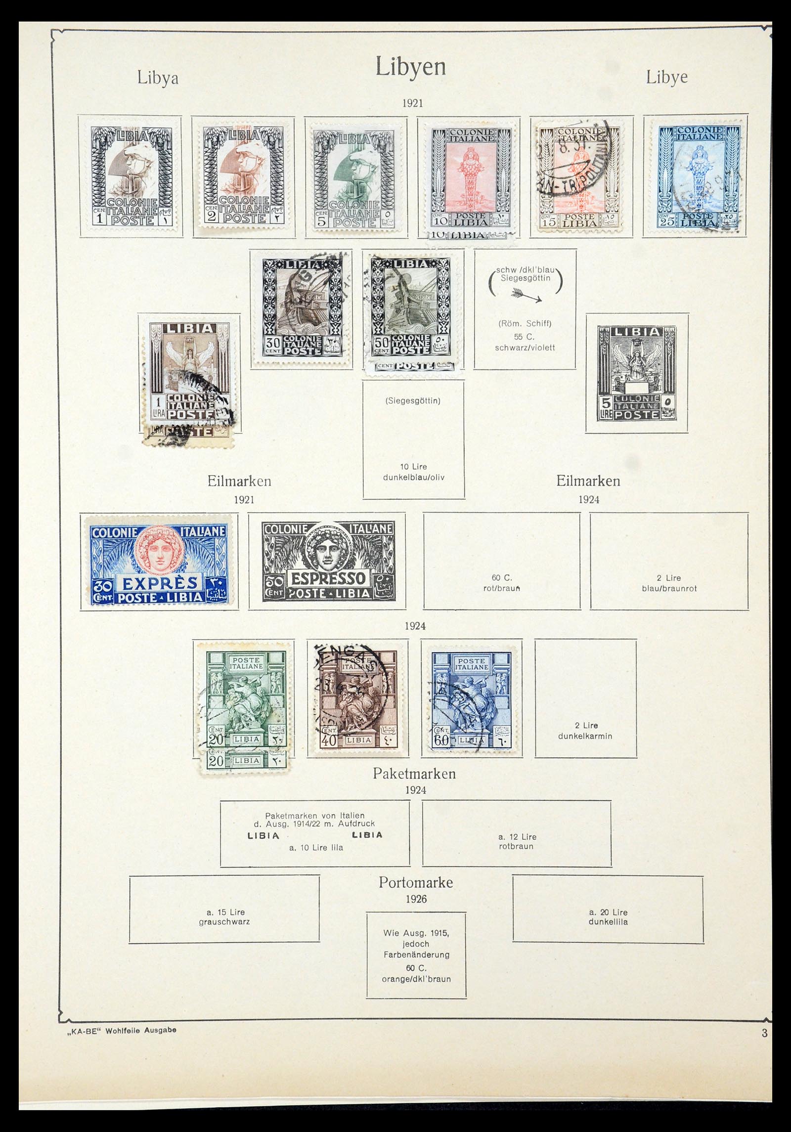 35526 035 - Stamp Collection 35526 Italian colonies 1893-1940.
