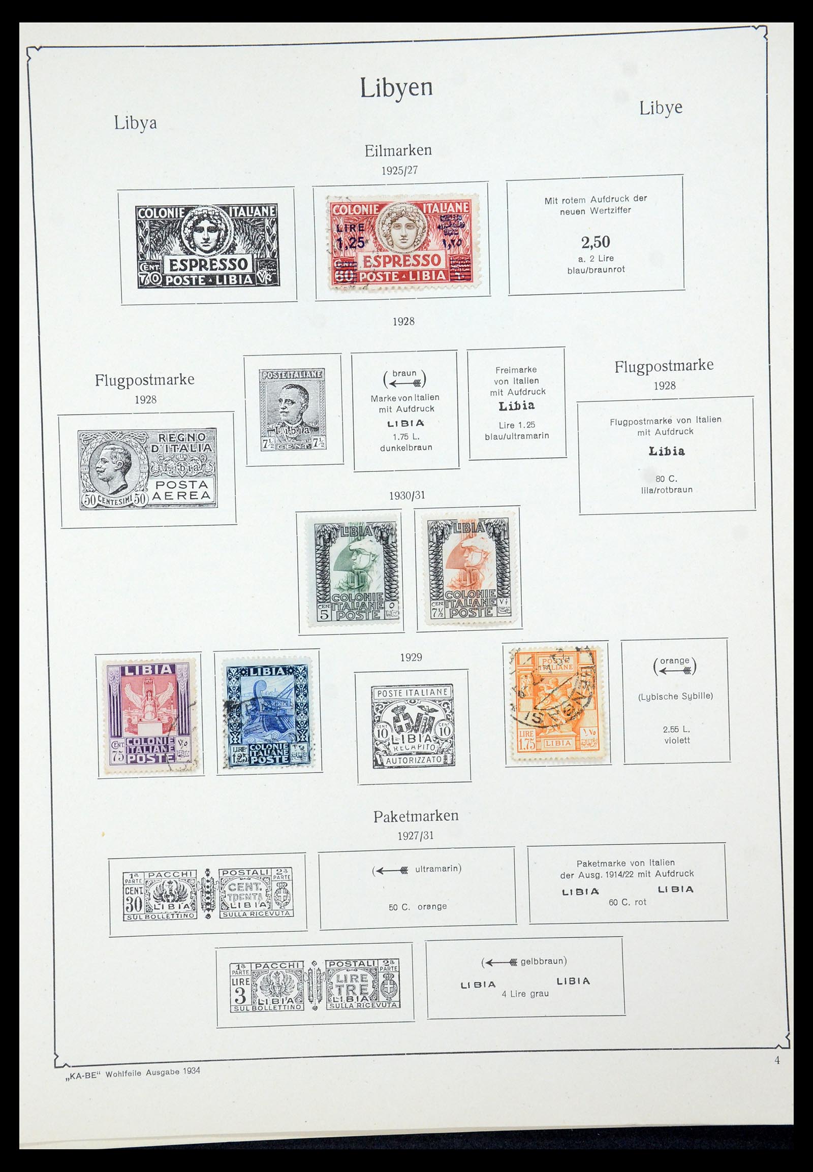 35526 036 - Stamp Collection 35526 Italian colonies 1893-1940.