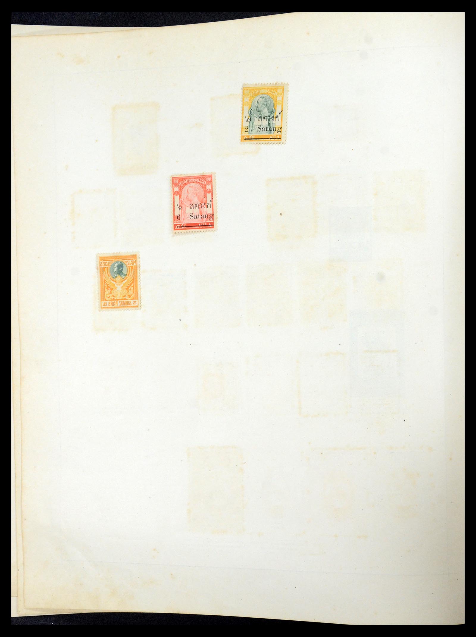 35527 005 - Postzegelverzameling 35527 Thailand 1883-1941.