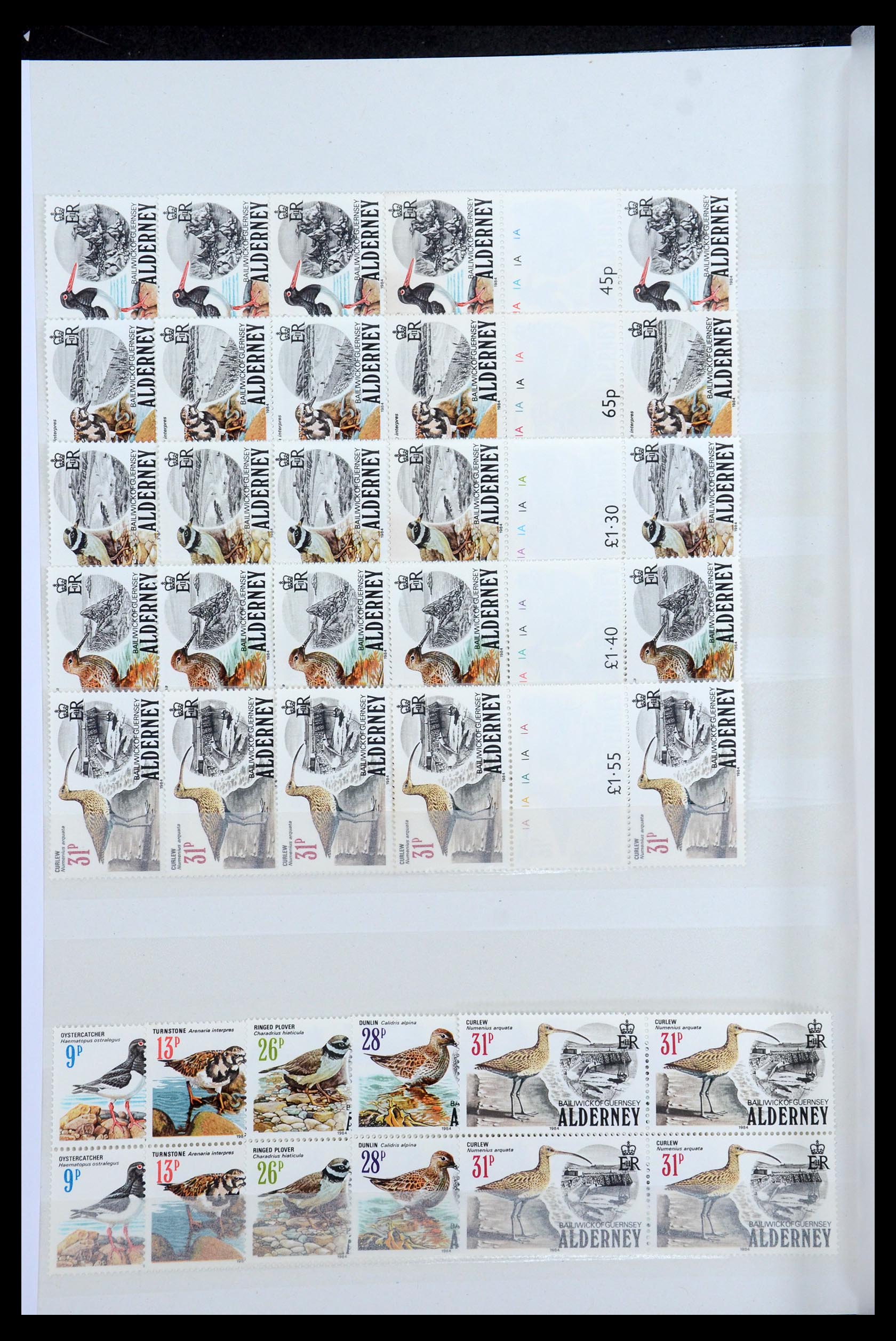 35529 018 - Postzegelverzameling 35529 Alderney1983-2014!