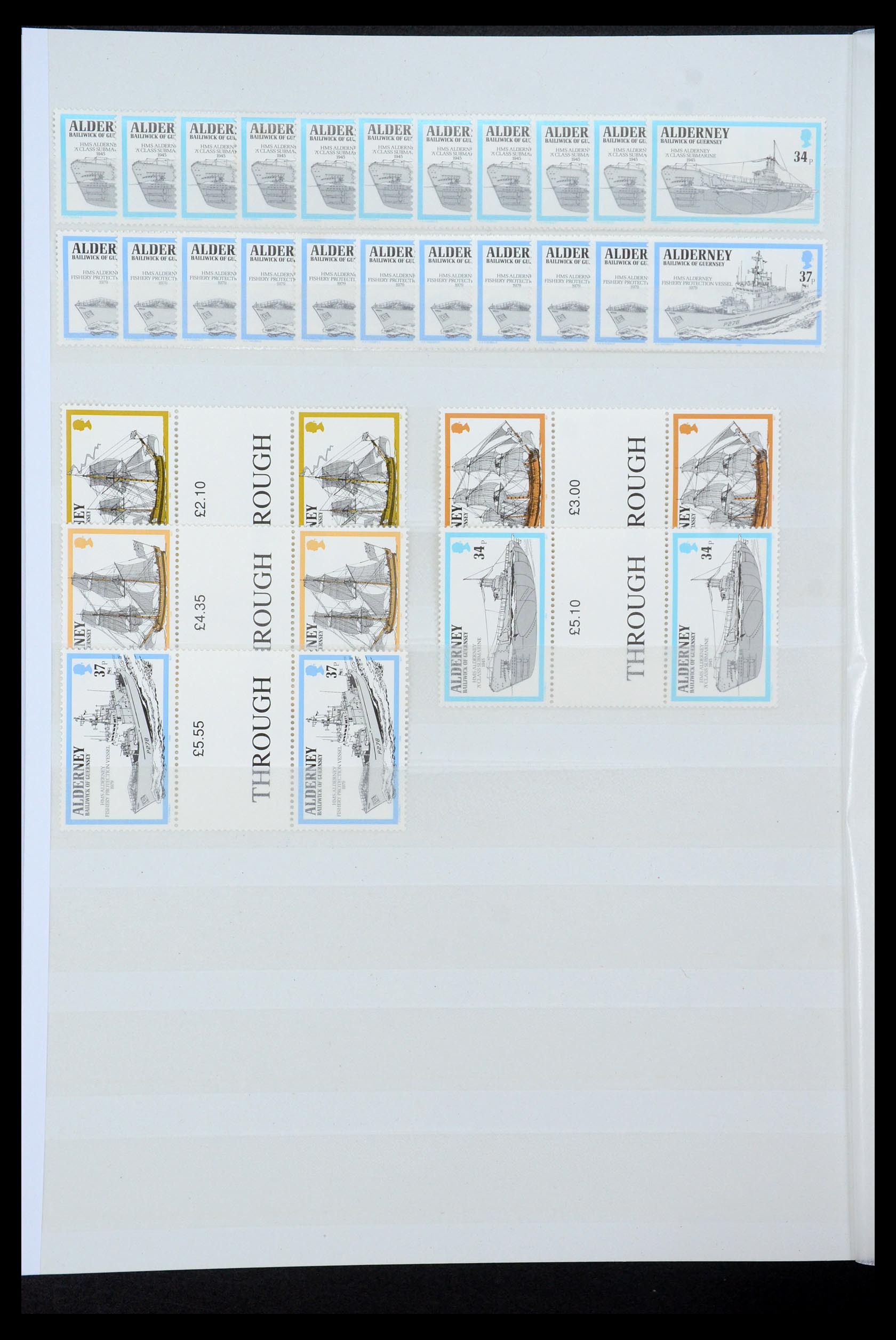 35529 034 - Stamp Collection 35529 Alderney1983-2014!