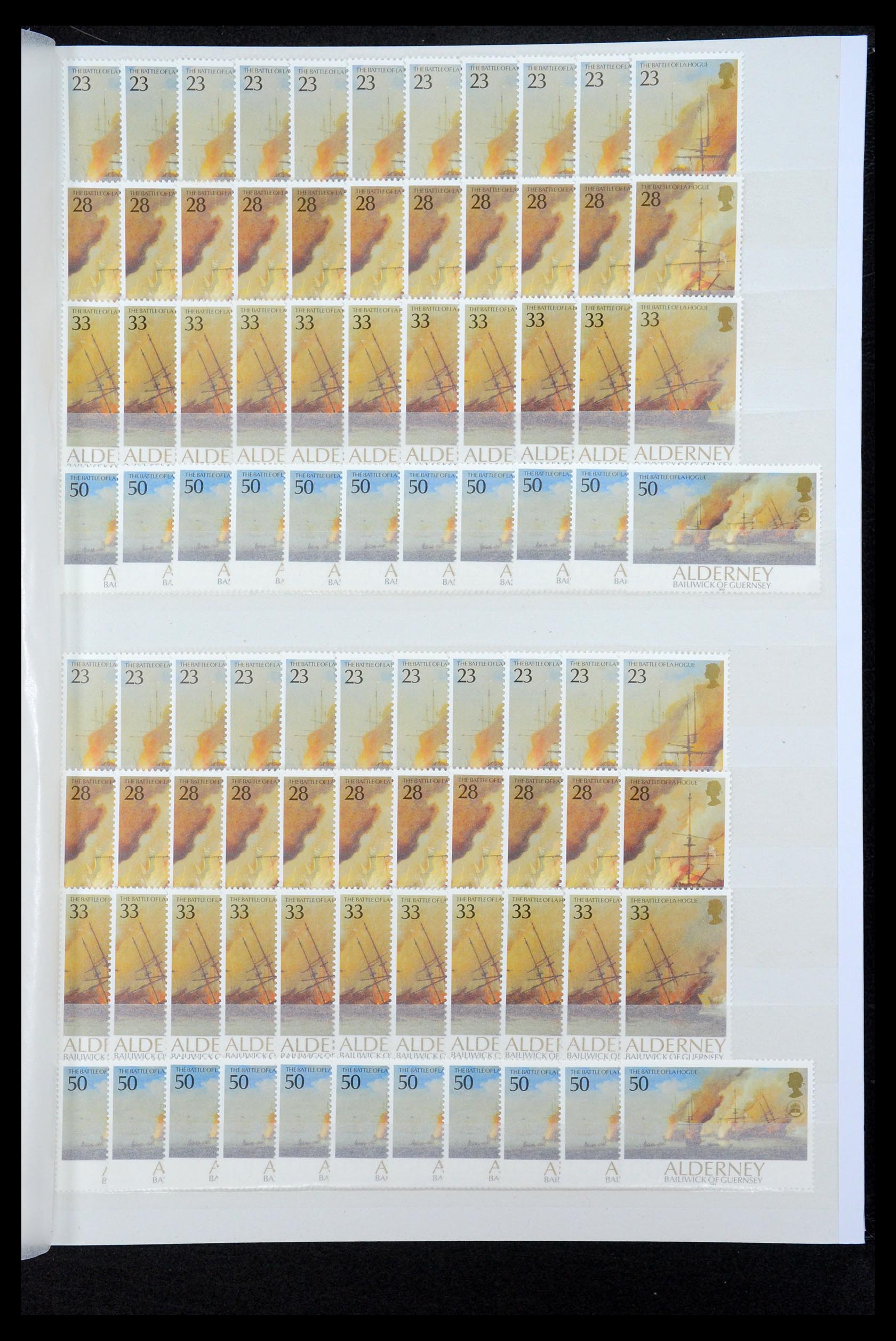 35529 039 - Postzegelverzameling 35529 Alderney1983-2014!
