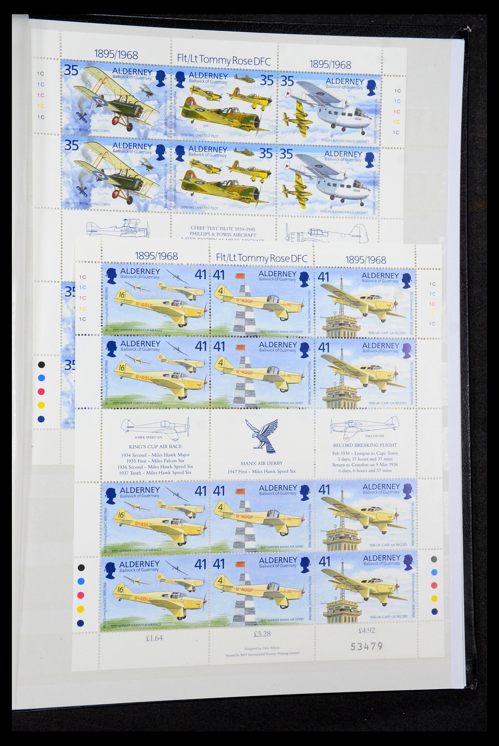 35529 059 - Stamp Collection 35529 Alderney1983-2014!