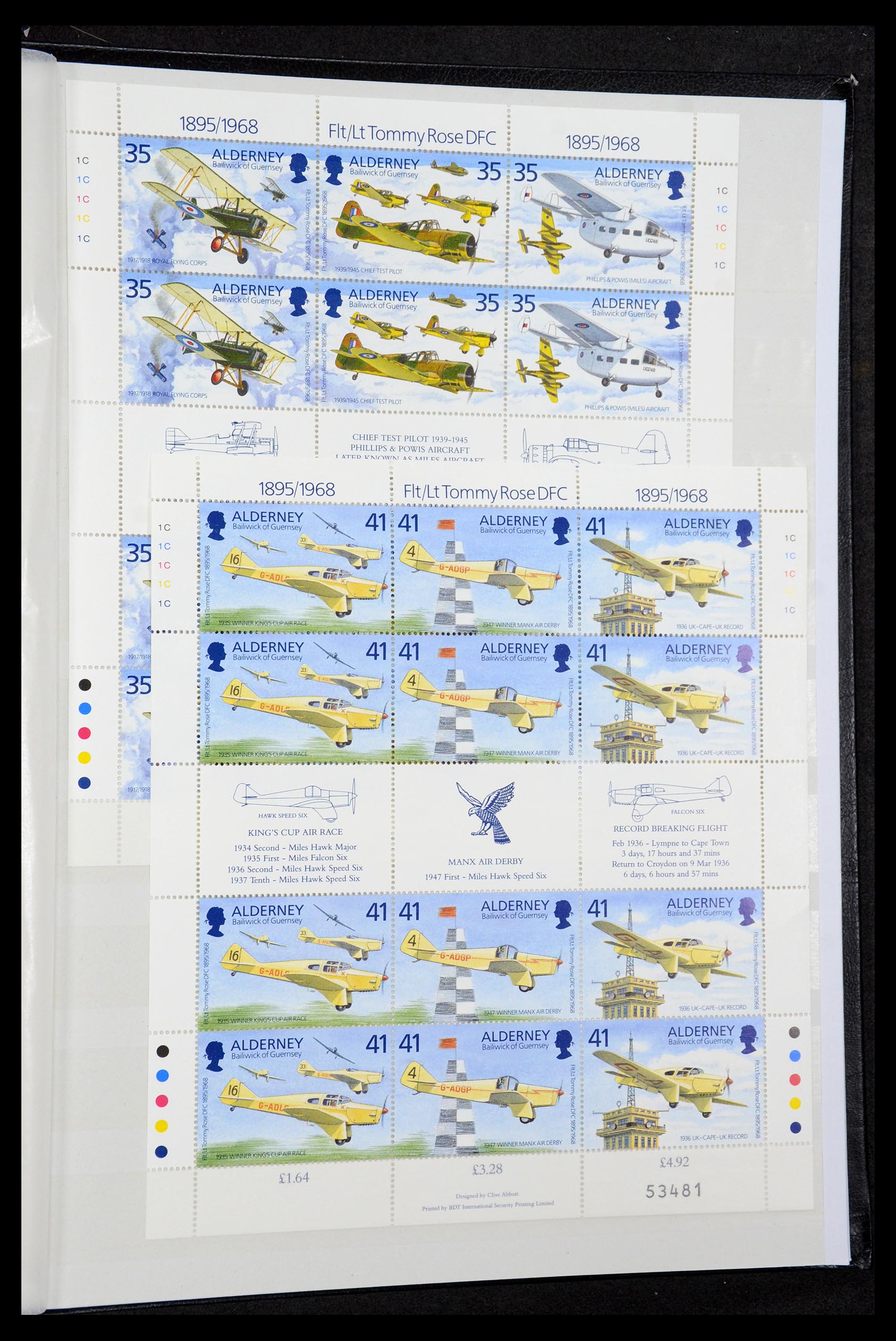 35529 061 - Stamp Collection 35529 Alderney1983-2014!