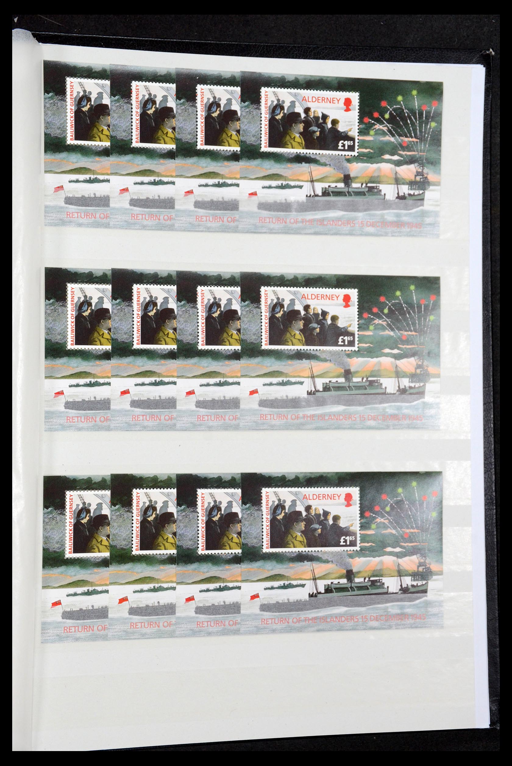35529 063 - Stamp Collection 35529 Alderney1983-2014!