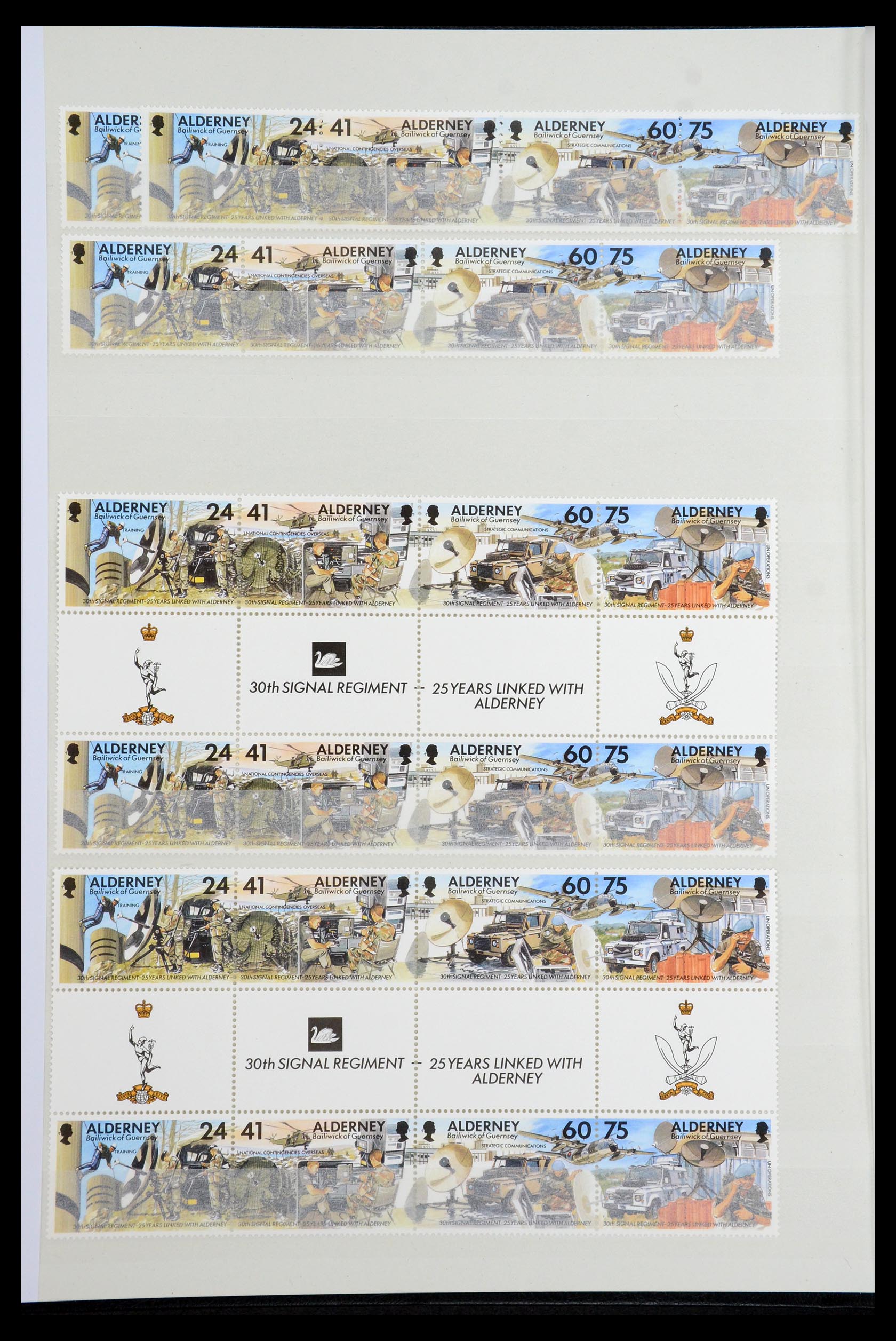 35529 066 - Stamp Collection 35529 Alderney1983-2014!