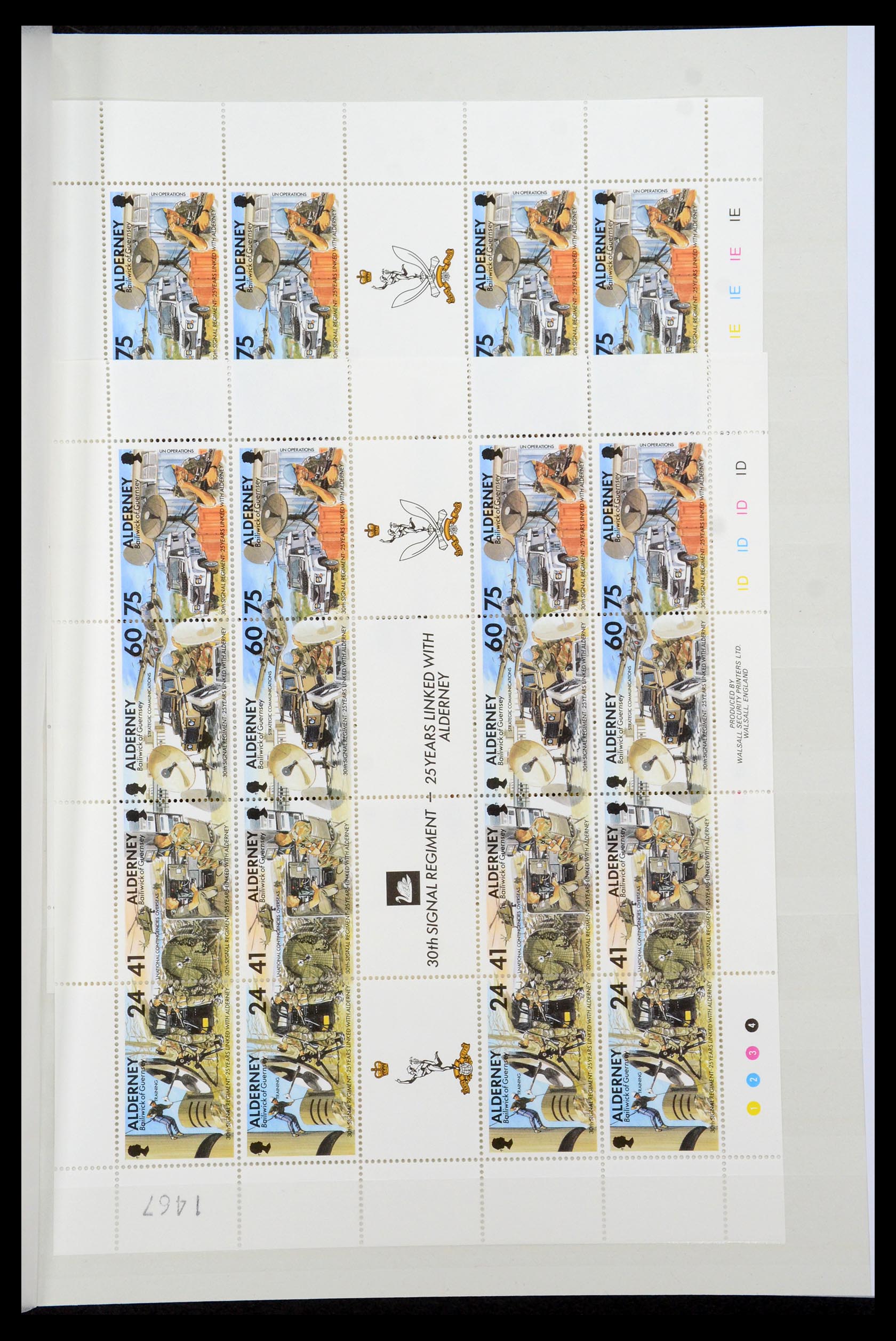 35529 067 - Stamp Collection 35529 Alderney1983-2014!