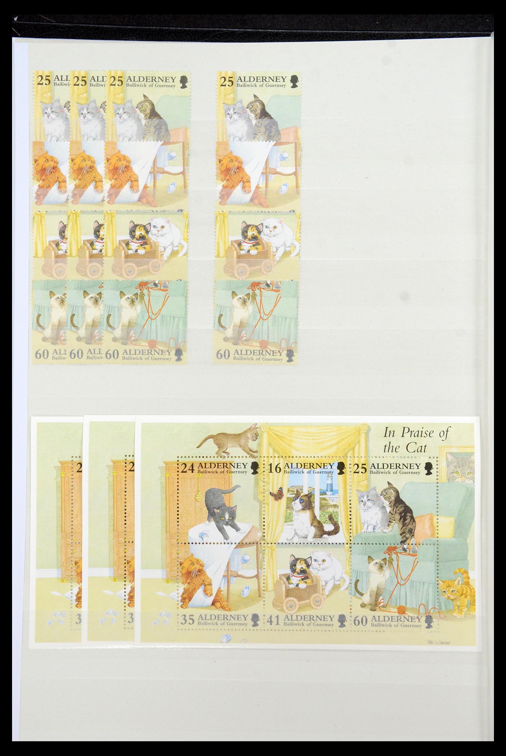 35529 070 - Stamp Collection 35529 Alderney1983-2014!