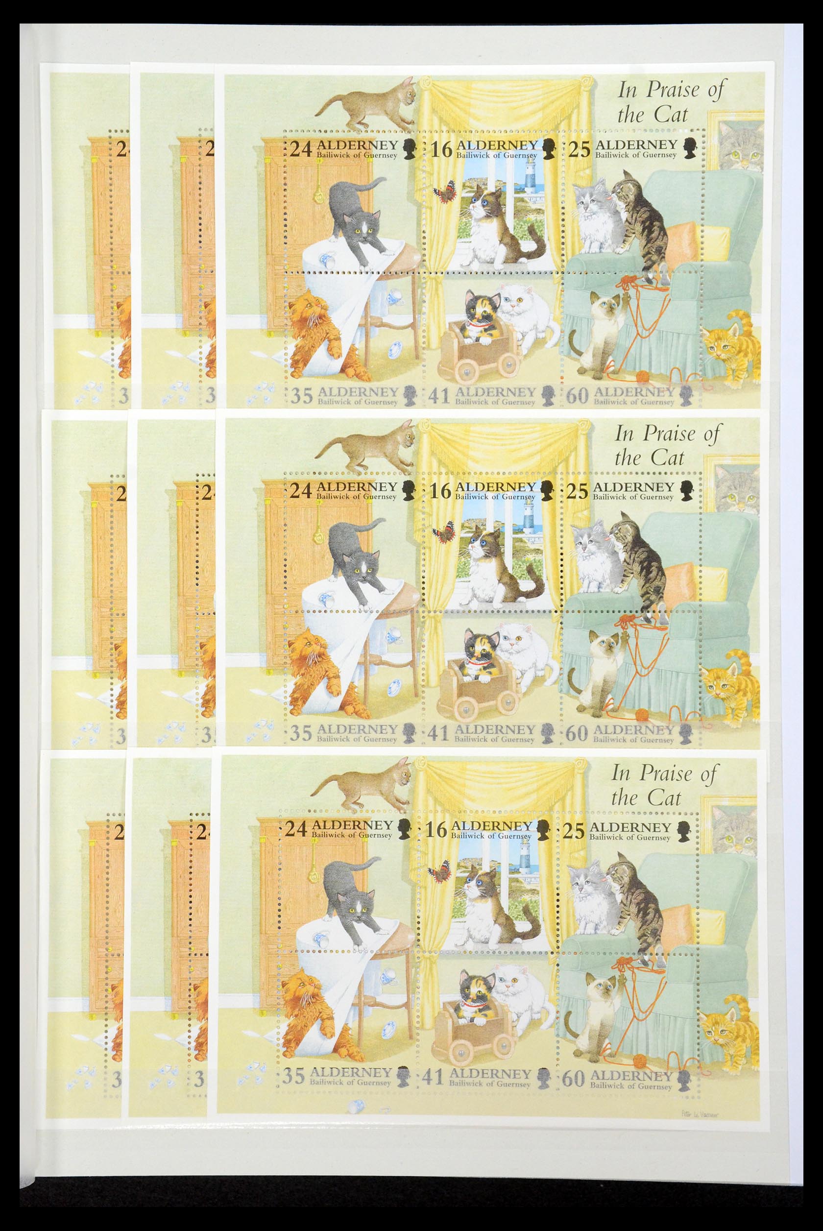 35529 071 - Stamp Collection 35529 Alderney1983-2014!
