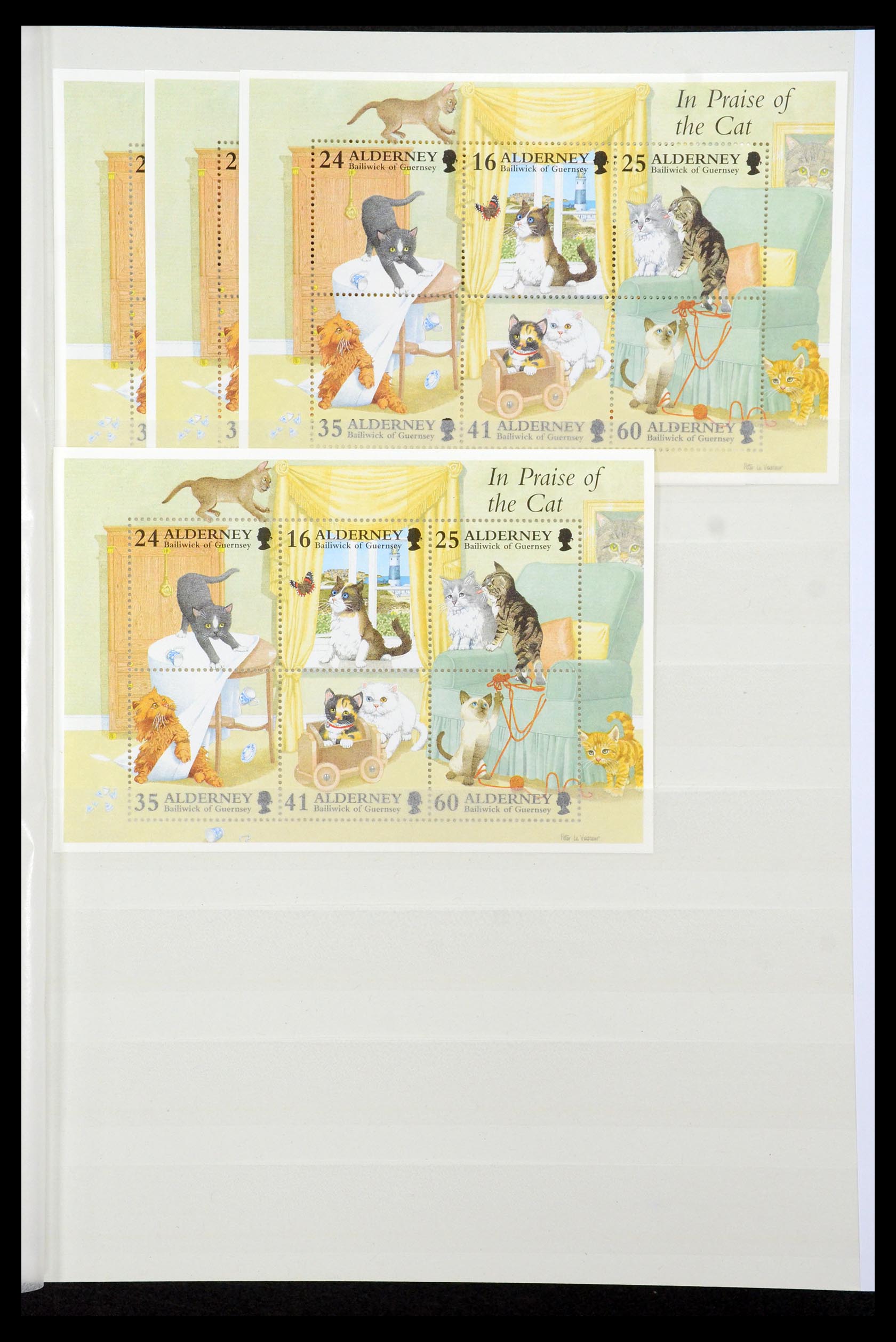 35529 072 - Stamp Collection 35529 Alderney1983-2014!