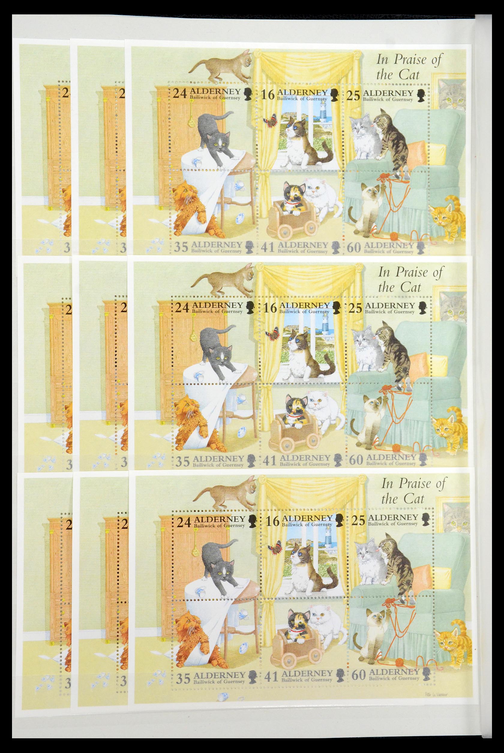 35529 073 - Stamp Collection 35529 Alderney1983-2014!