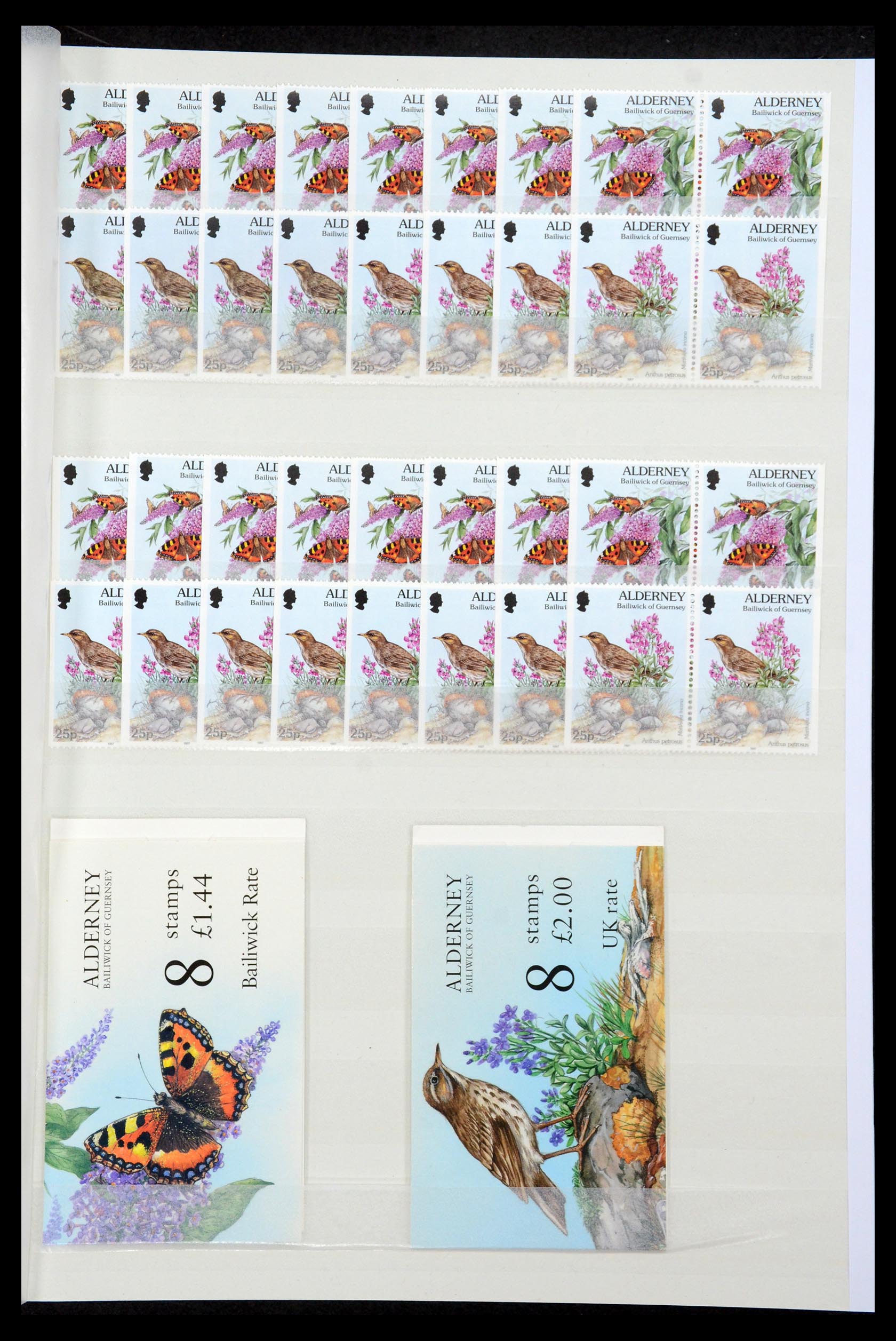 35529 075 - Stamp Collection 35529 Alderney1983-2014!
