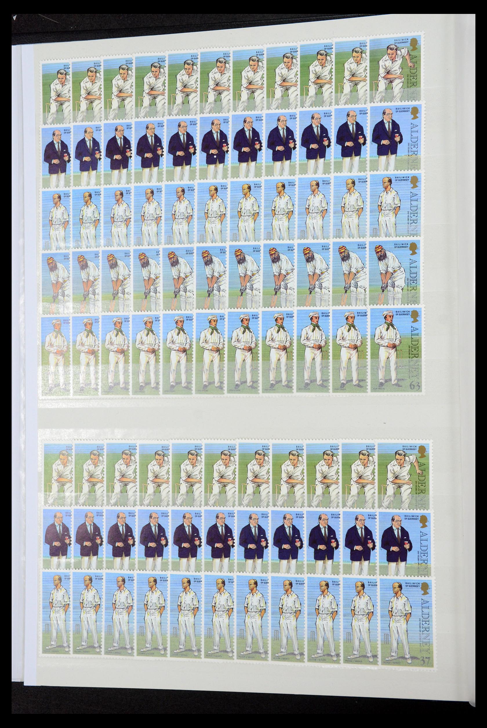 35529 076 - Stamp Collection 35529 Alderney1983-2014!