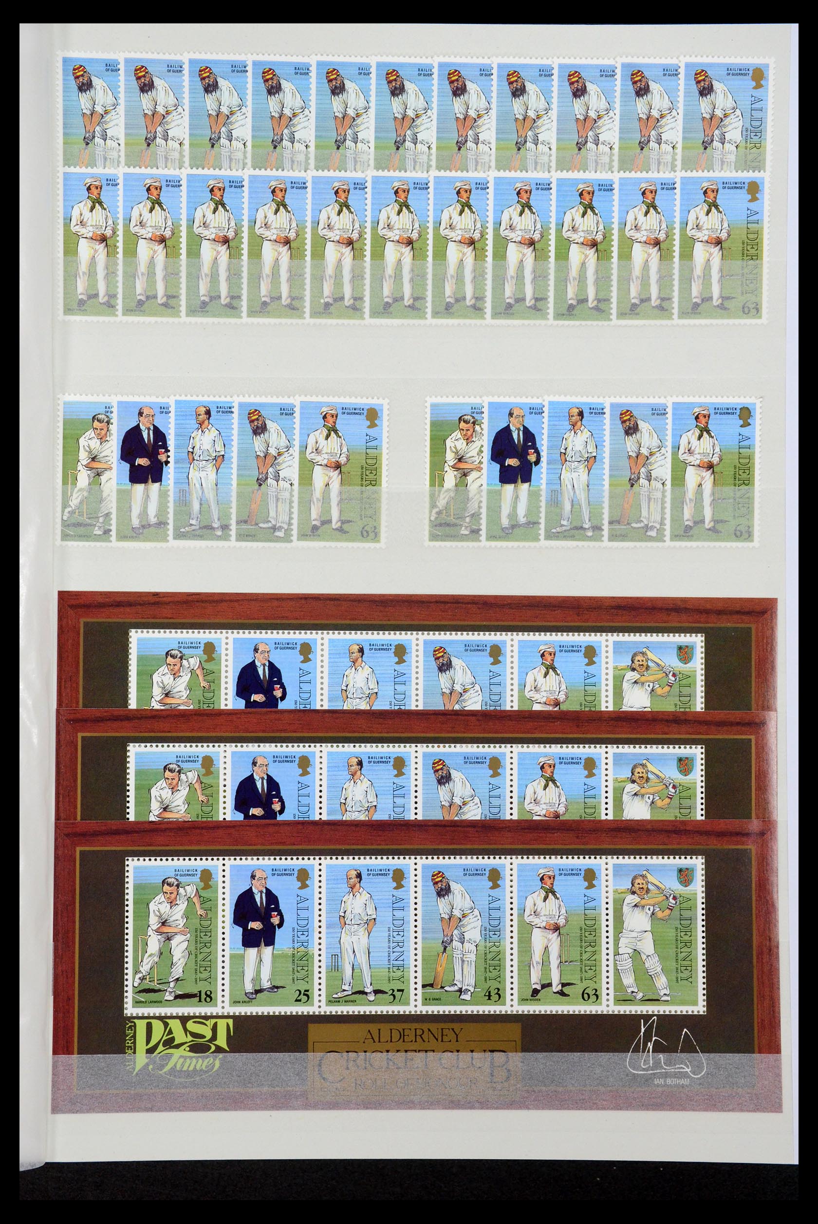 35529 077 - Stamp Collection 35529 Alderney1983-2014!