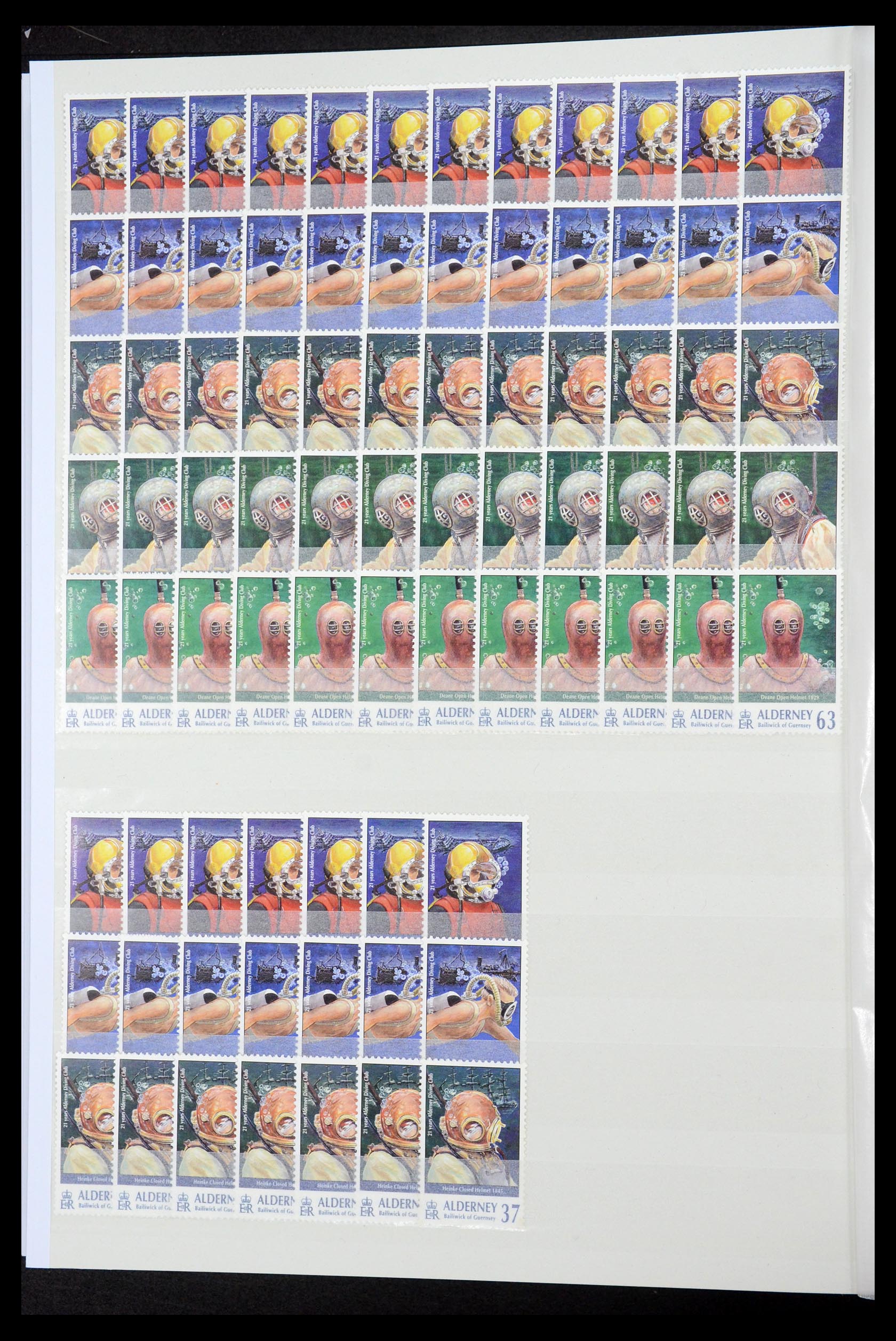 35529 084 - Stamp Collection 35529 Alderney1983-2014!