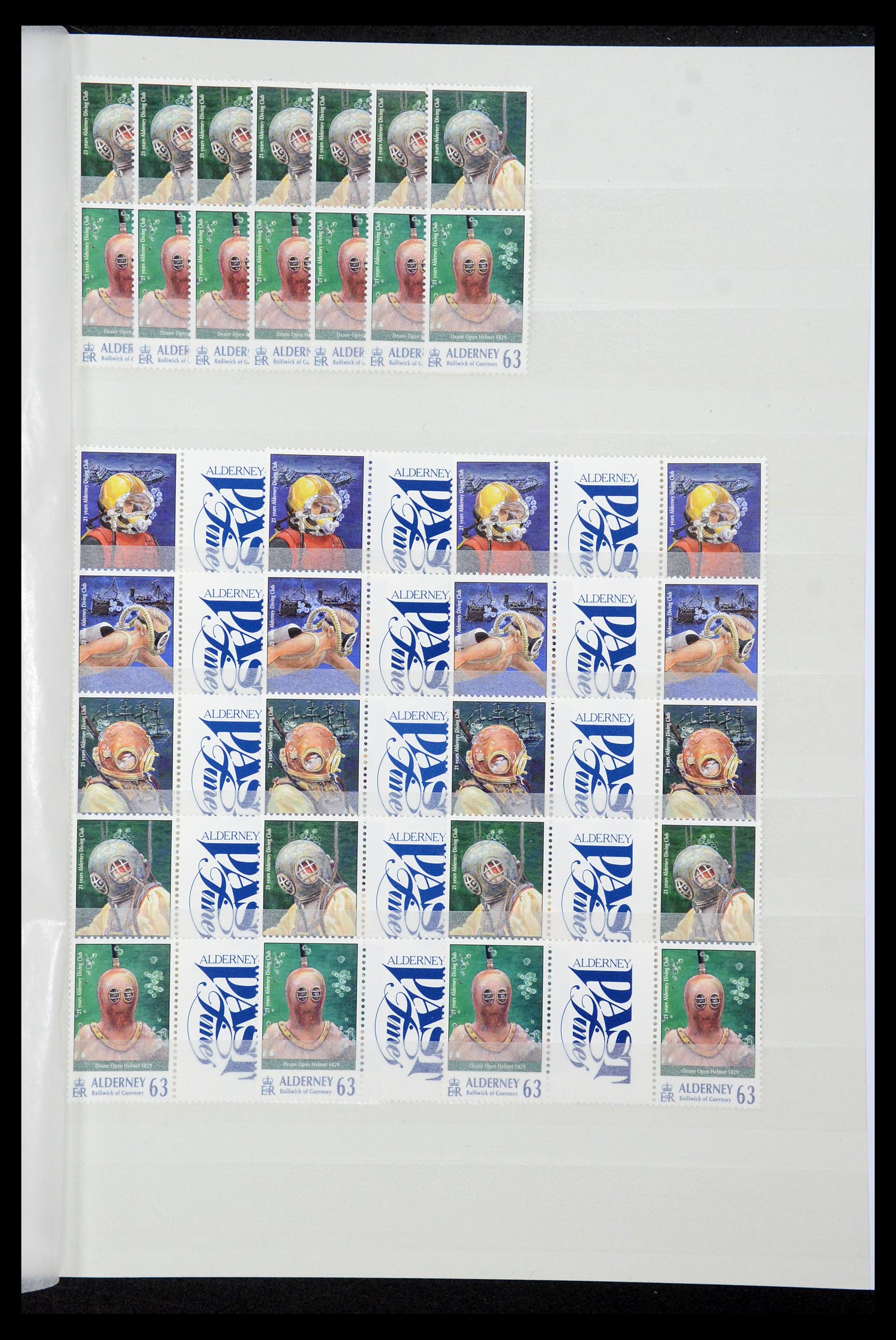 35529 085 - Stamp Collection 35529 Alderney1983-2014!