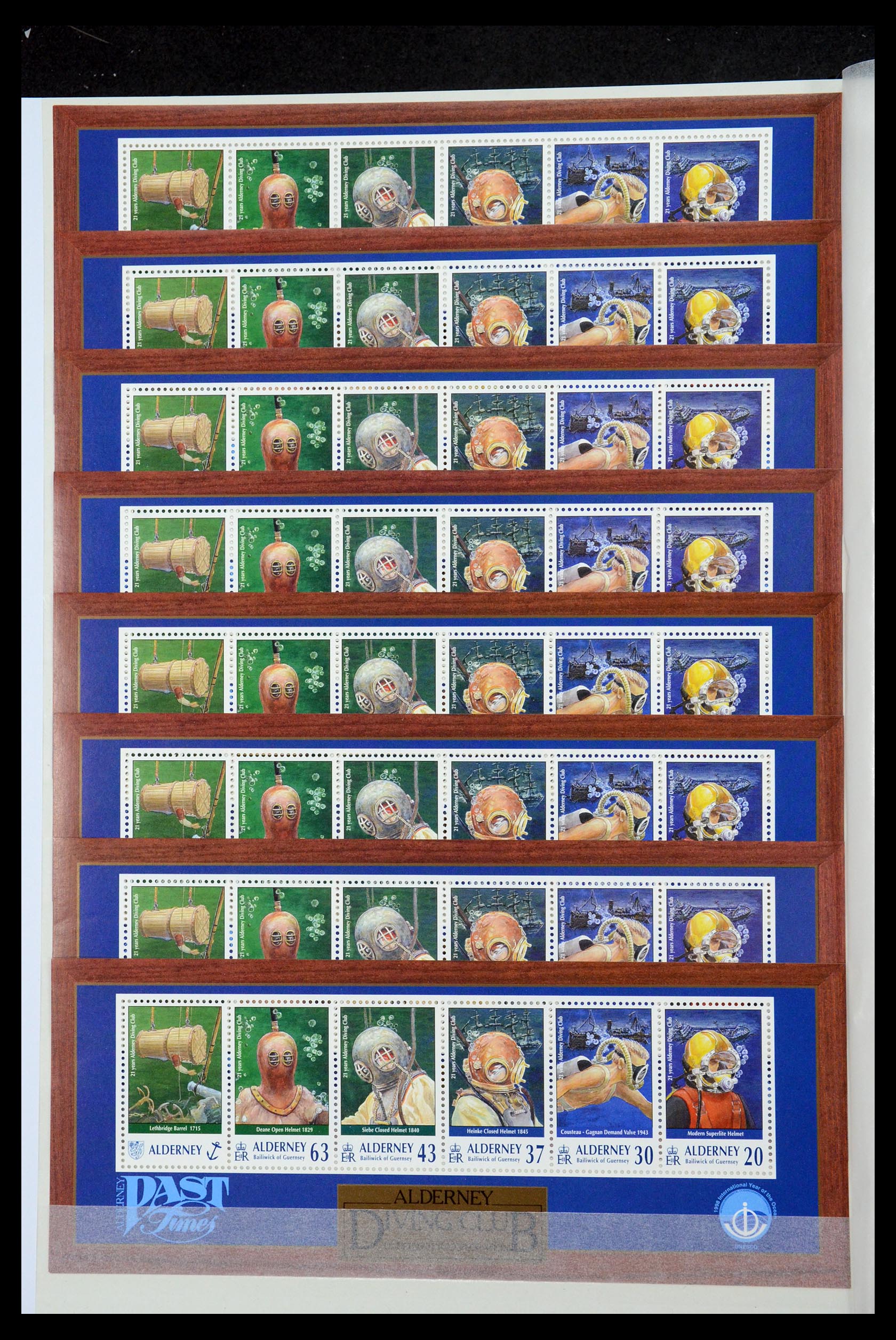 35529 086 - Stamp Collection 35529 Alderney1983-2014!