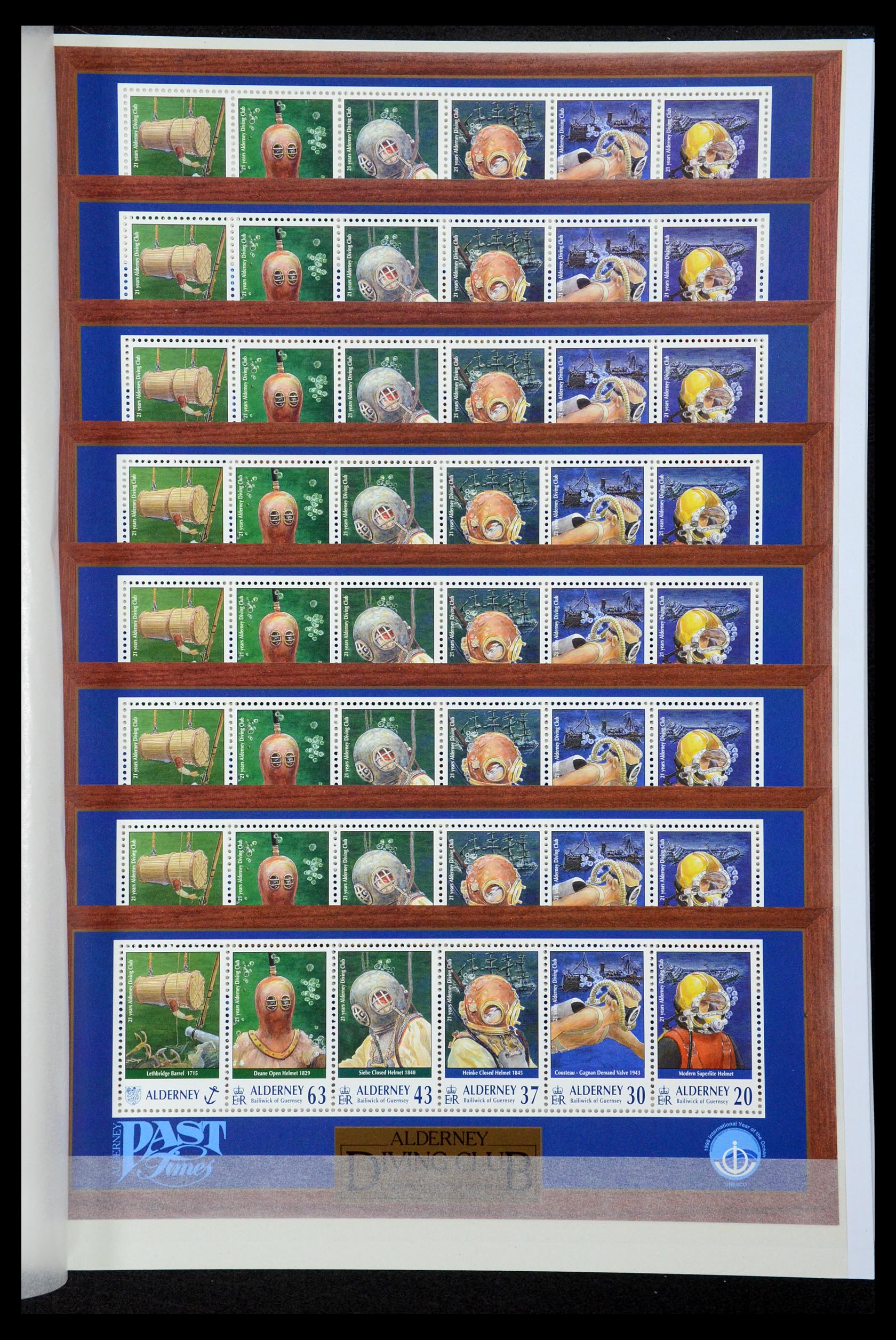 35529 087 - Stamp Collection 35529 Alderney1983-2014!