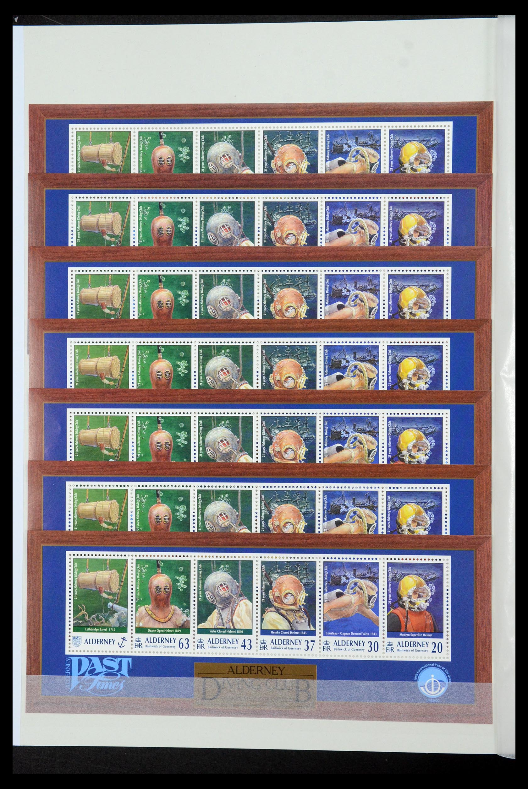 35529 088 - Stamp Collection 35529 Alderney1983-2014!