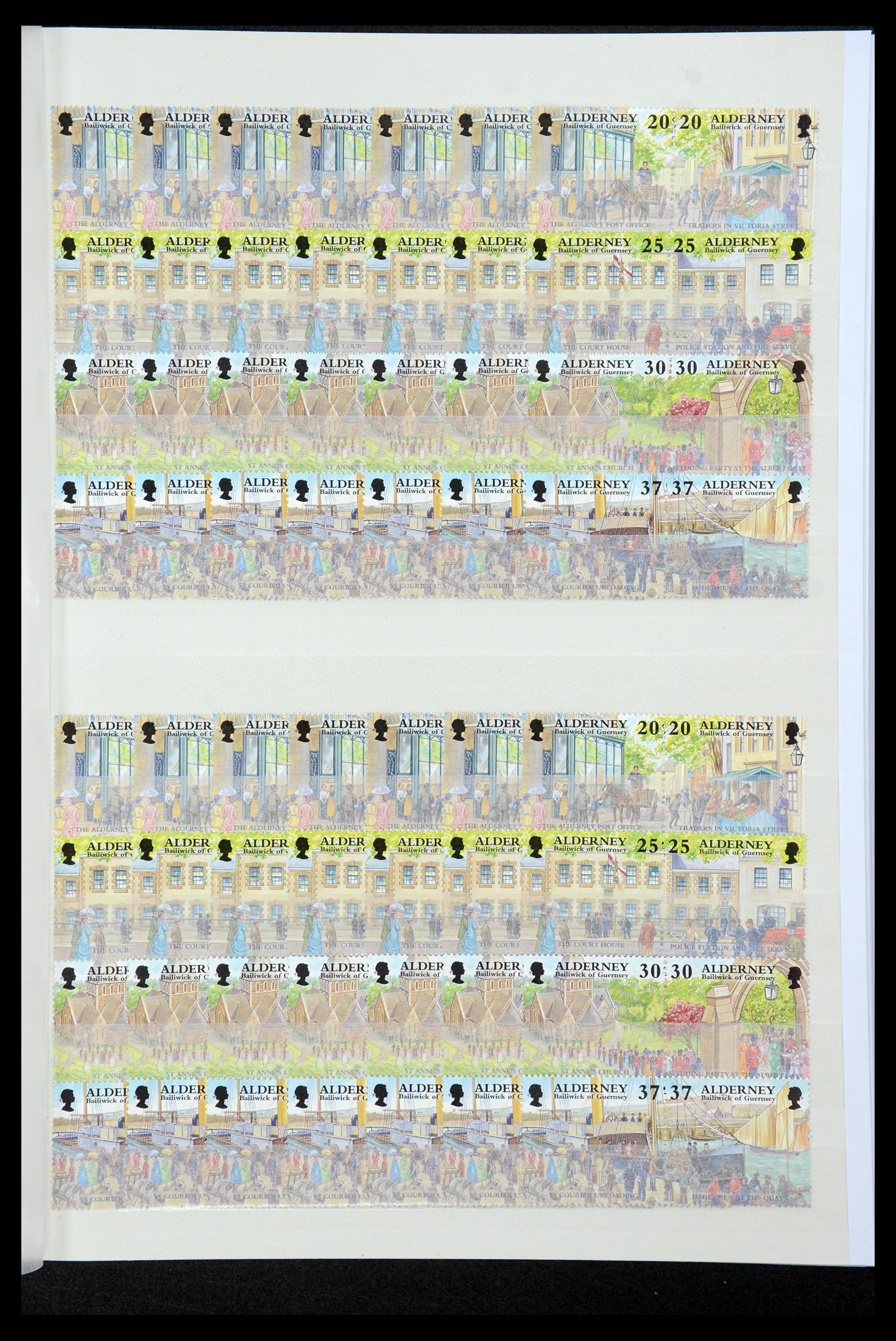 35529 089 - Stamp Collection 35529 Alderney1983-2014!