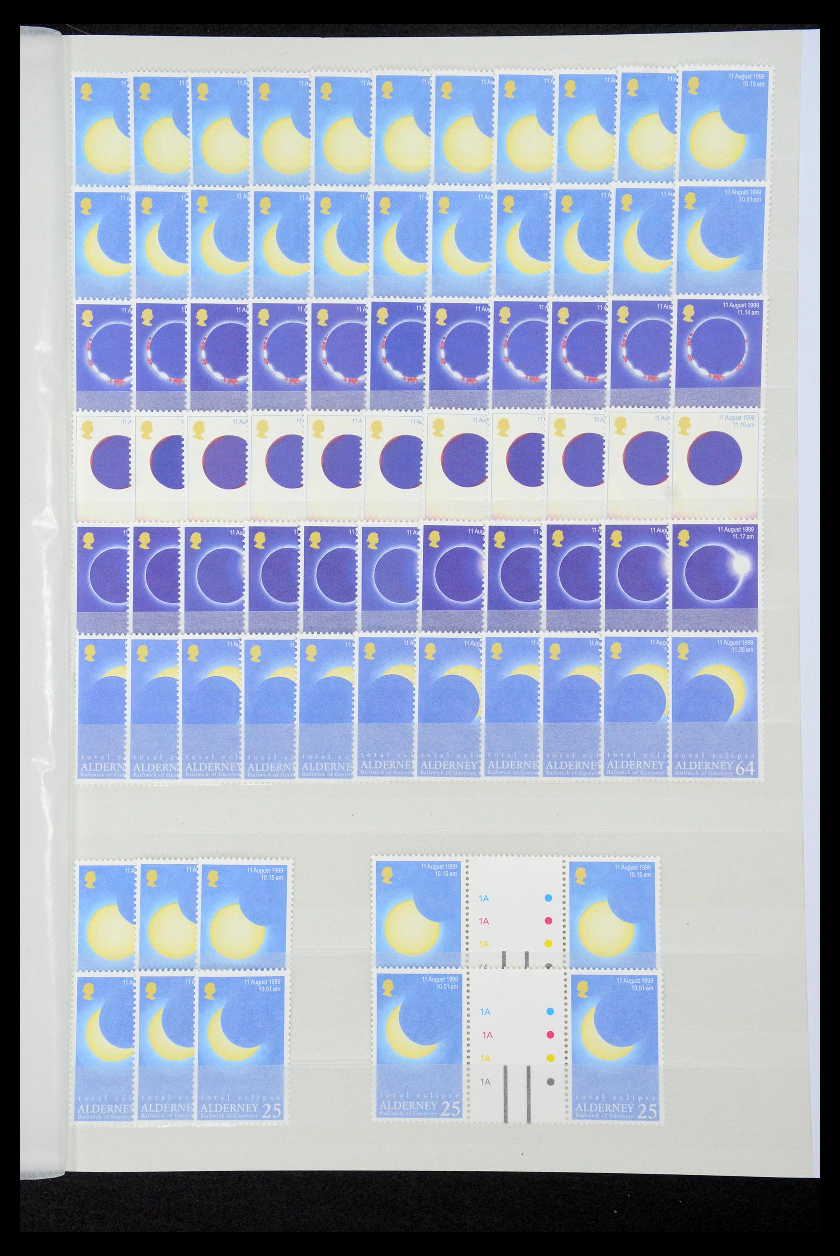 35529 095 - Stamp Collection 35529 Alderney1983-2014!