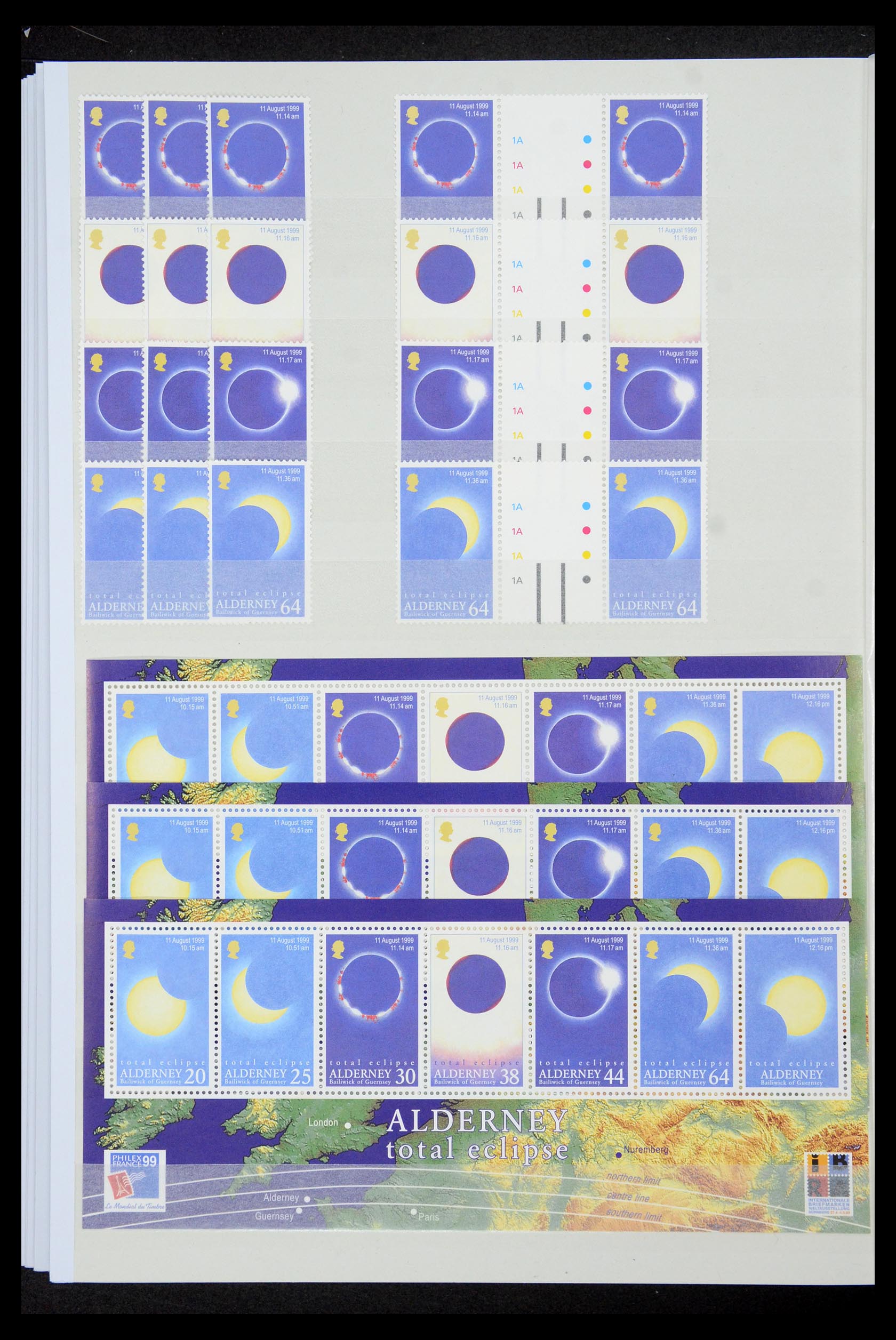 35529 096 - Stamp Collection 35529 Alderney1983-2014!