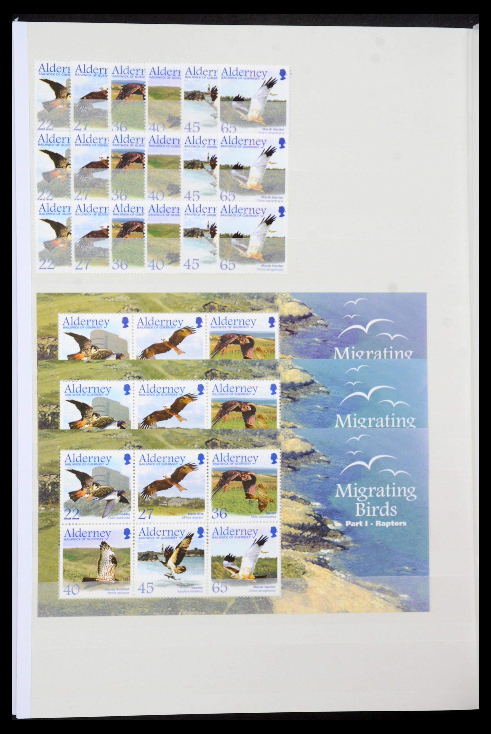 35529 124 - Stamp Collection 35529 Alderney1983-2014!