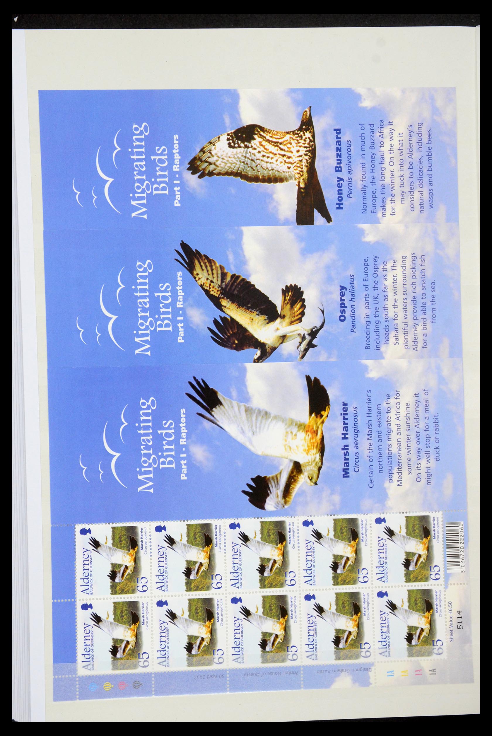 35529 126 - Stamp Collection 35529 Alderney1983-2014!