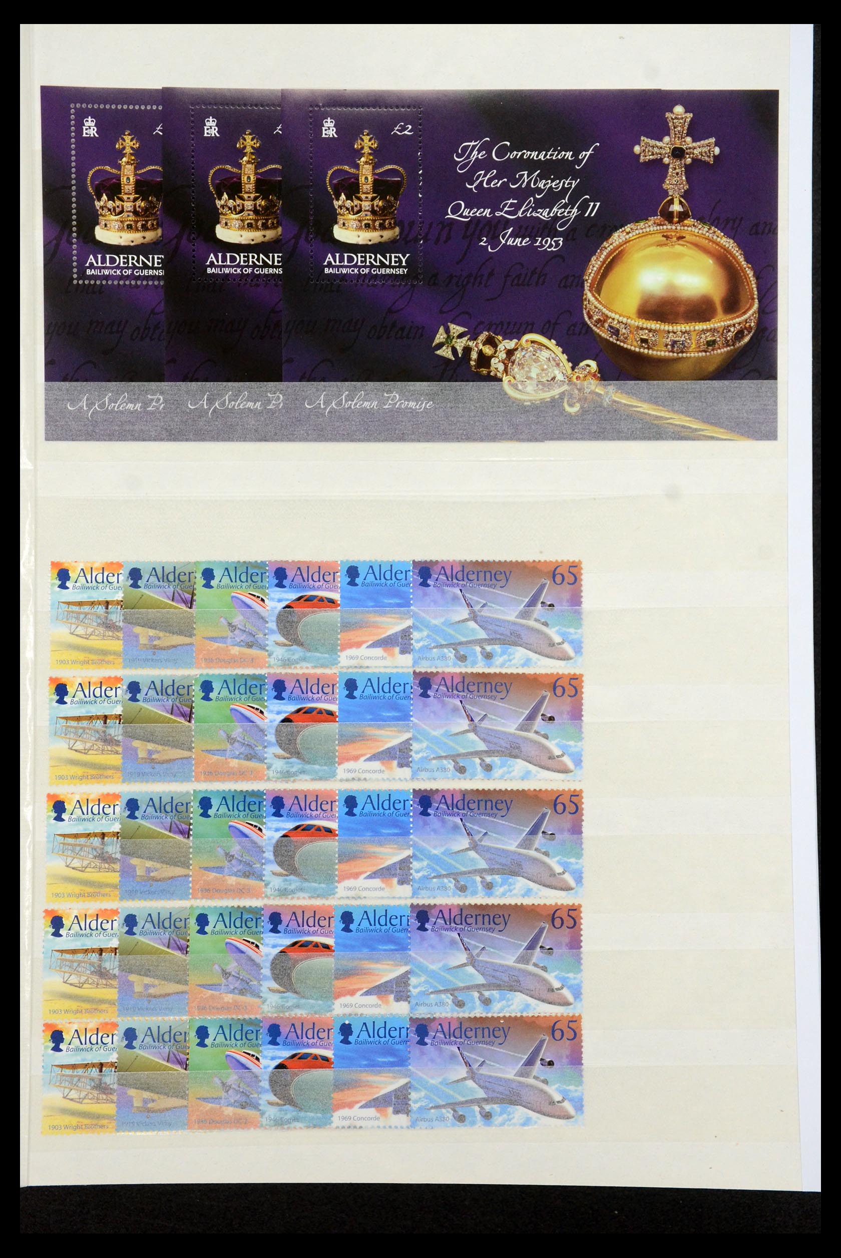 35529 131 - Stamp Collection 35529 Alderney1983-2014!