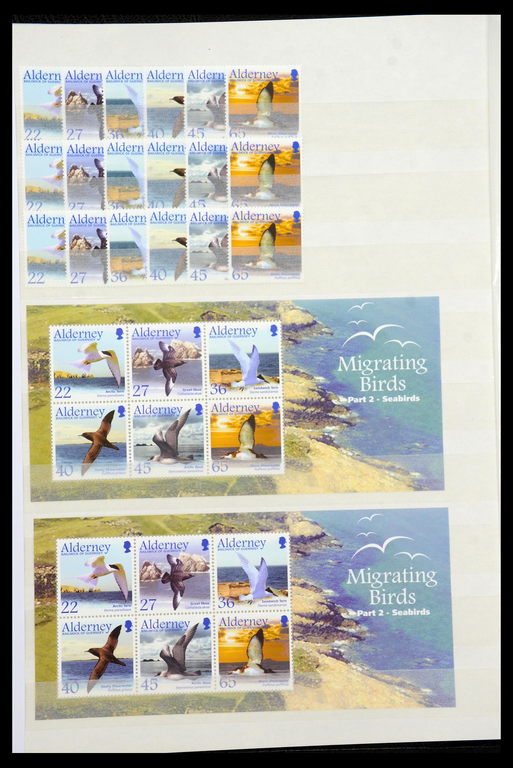 35529 132 - Stamp Collection 35529 Alderney1983-2014!