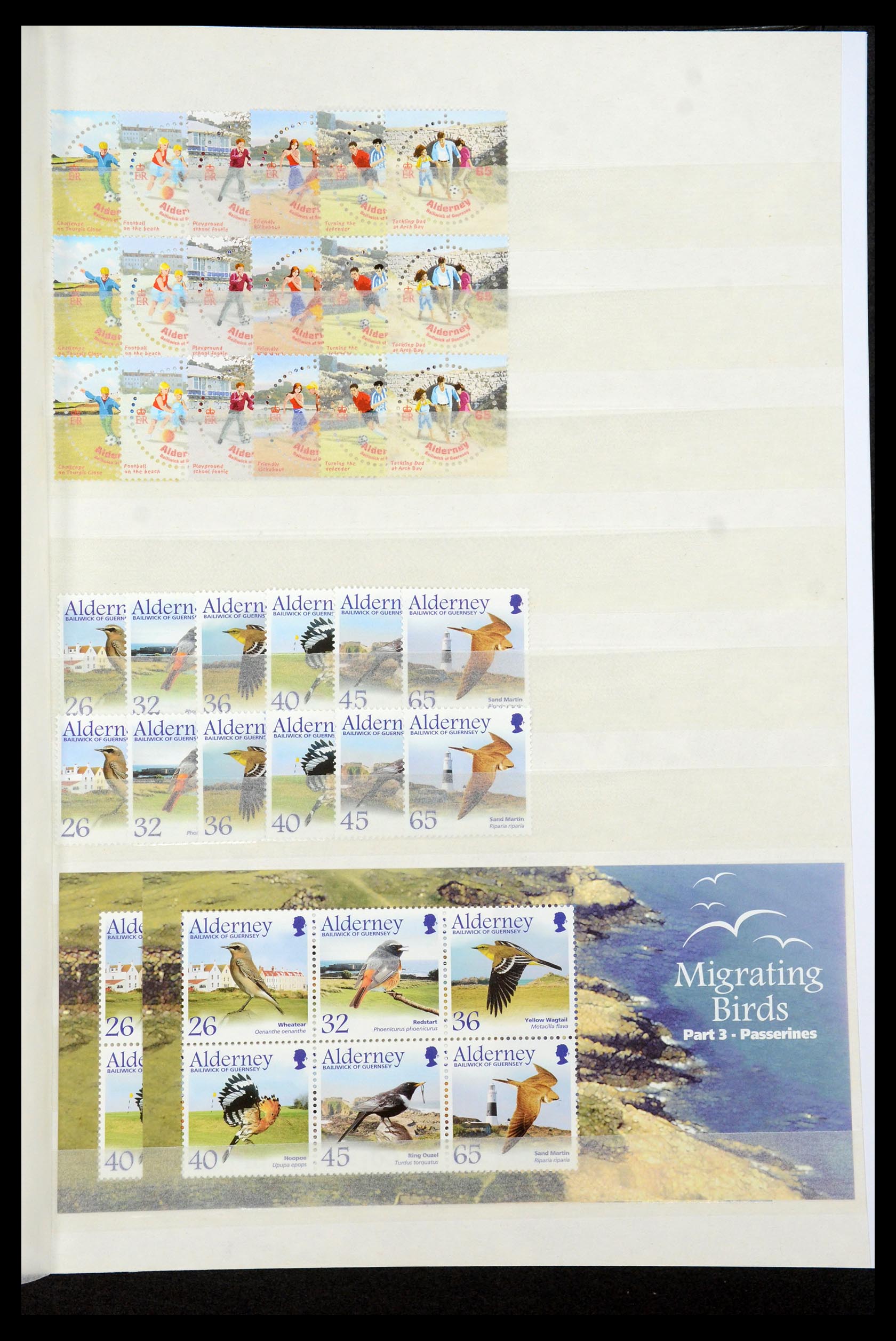 35529 137 - Stamp Collection 35529 Alderney1983-2014!