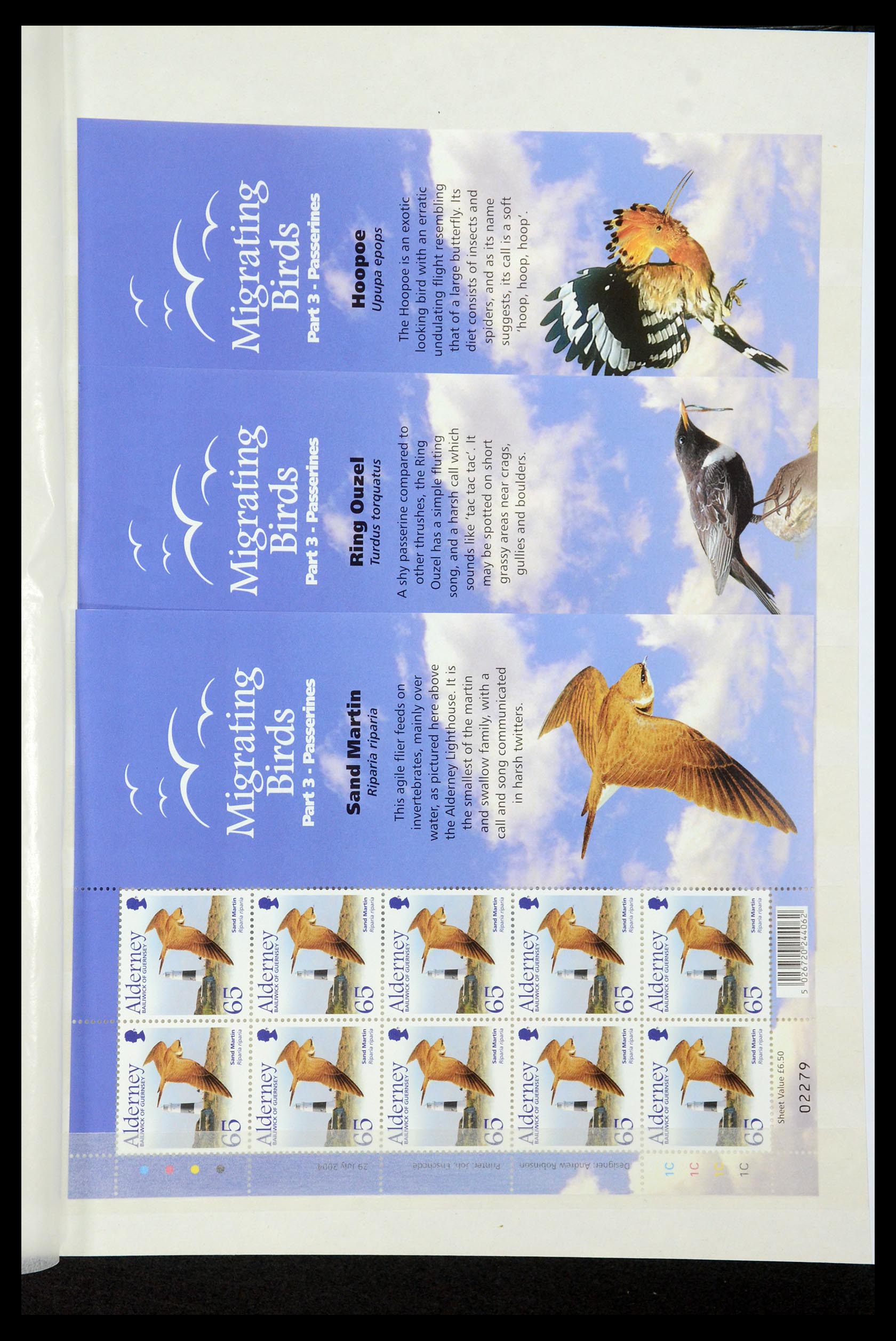 35529 141 - Stamp Collection 35529 Alderney1983-2014!