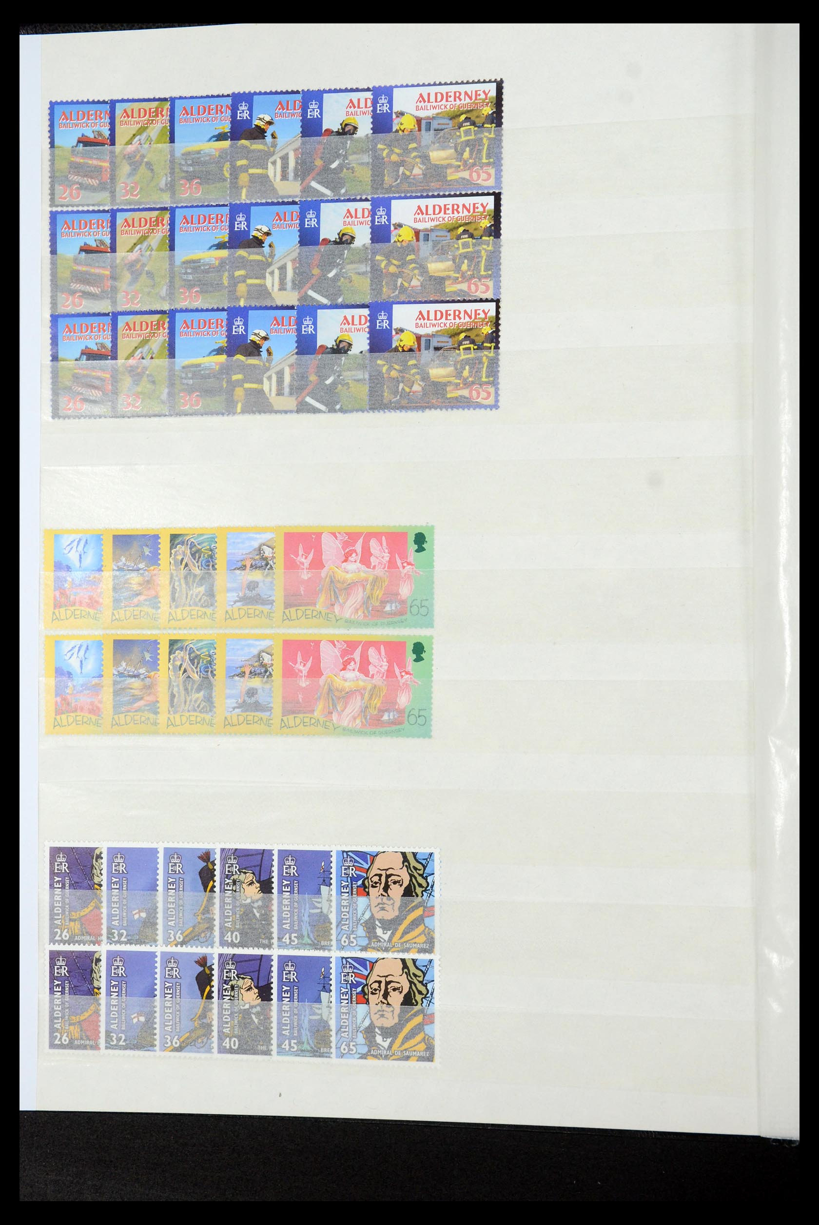 35529 143 - Stamp Collection 35529 Alderney1983-2014!
