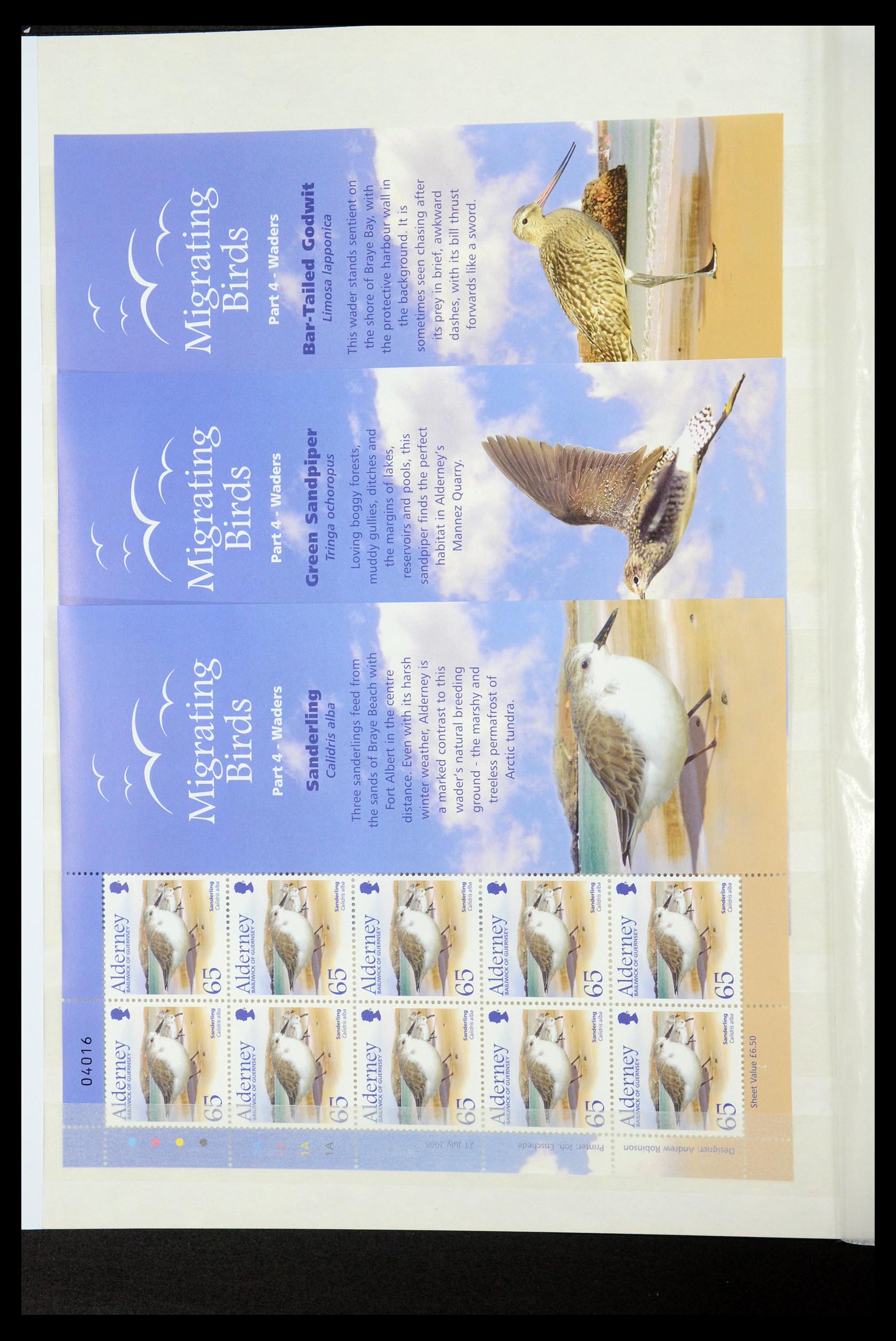 35529 150 - Stamp Collection 35529 Alderney1983-2014!