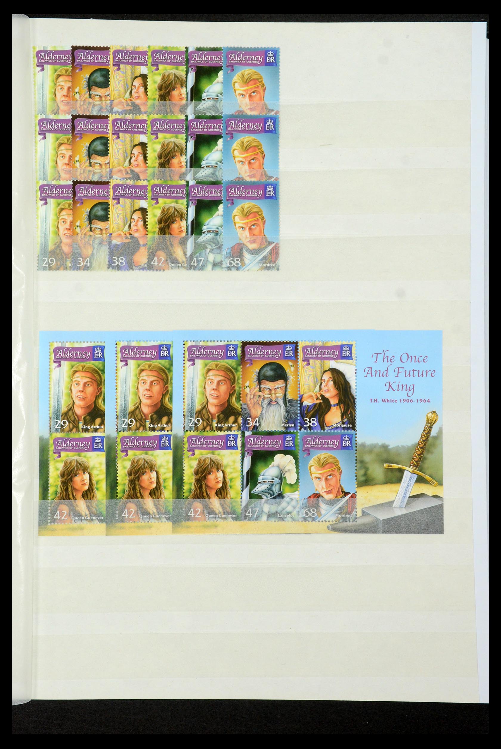 35529 151 - Stamp Collection 35529 Alderney1983-2014!