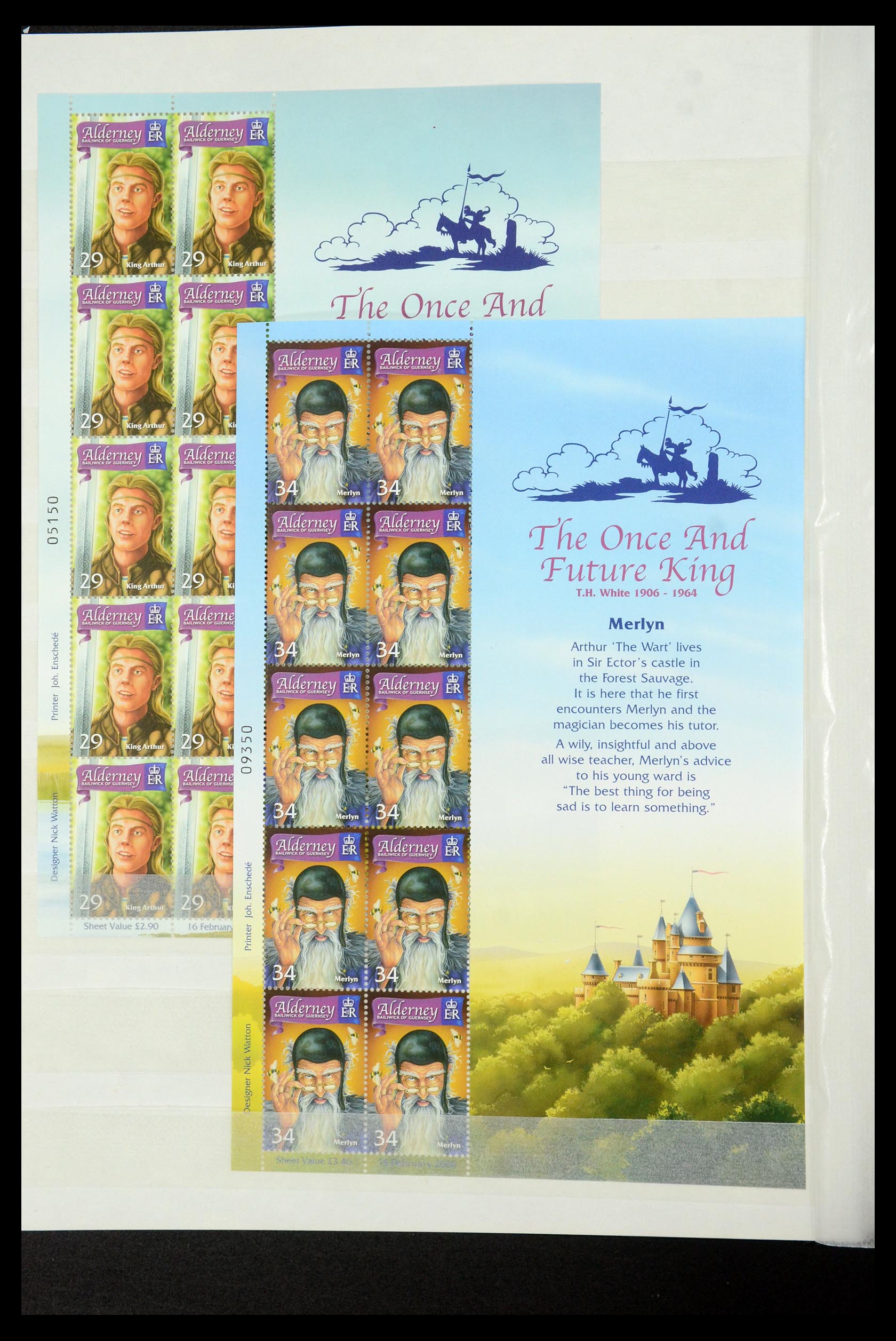35529 152 - Stamp Collection 35529 Alderney1983-2014!