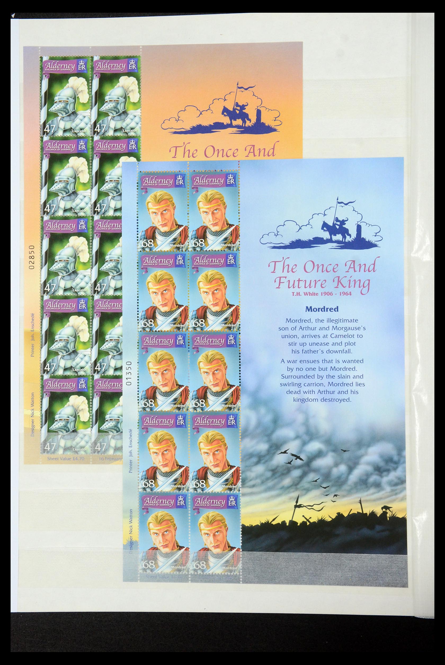 35529 154 - Stamp Collection 35529 Alderney1983-2014!