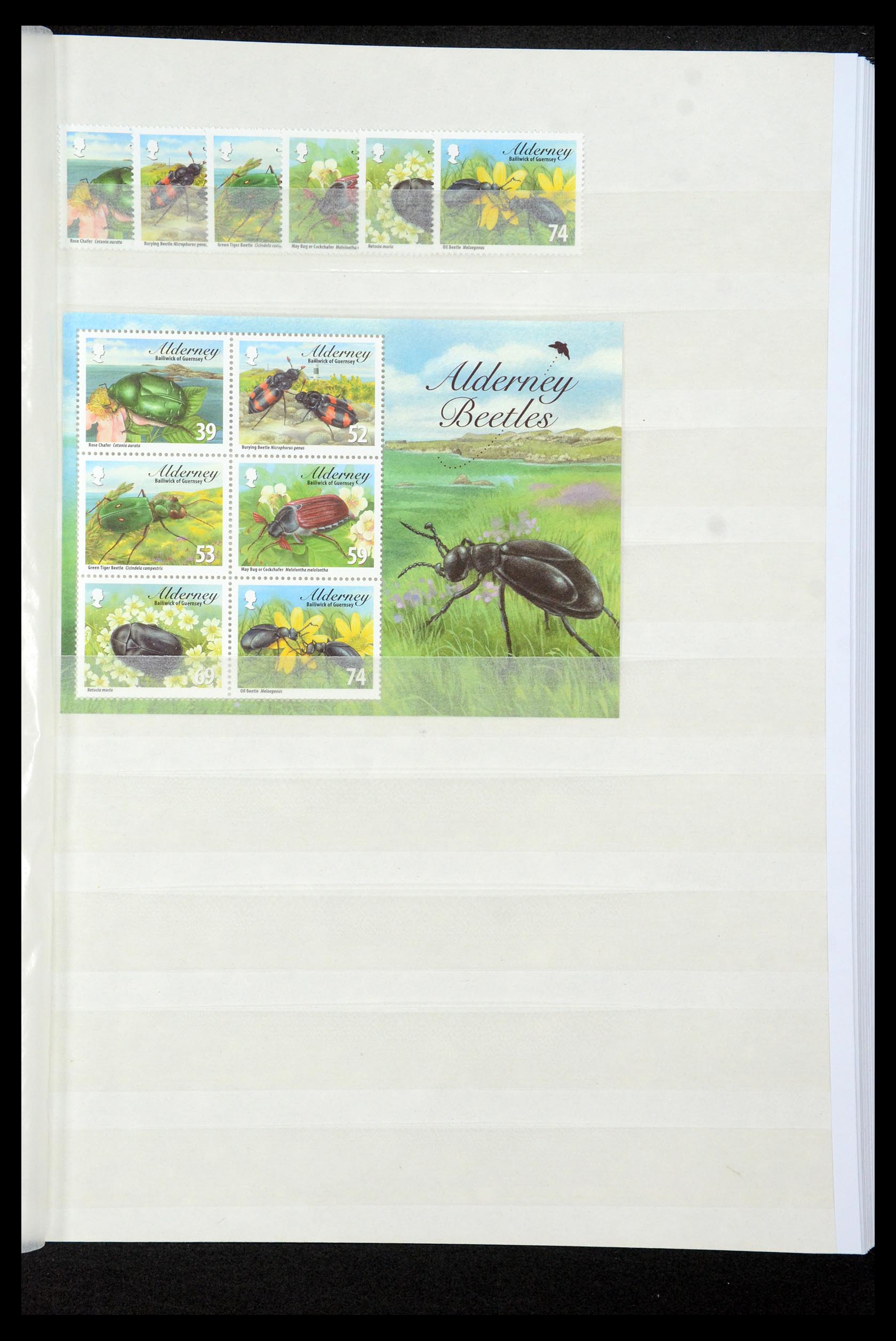 35529 163 - Postzegelverzameling 35529 Alderney1983-2014!