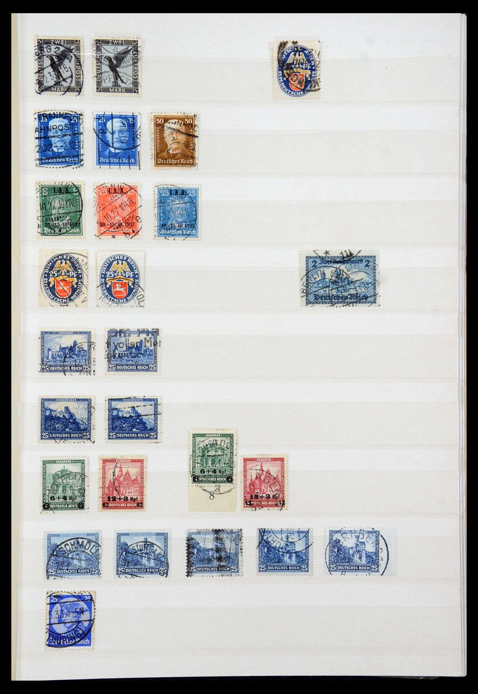 35530 005 - Postzegelverzameling 35530 Duitse Rijk 1872-1944 gestempeld.