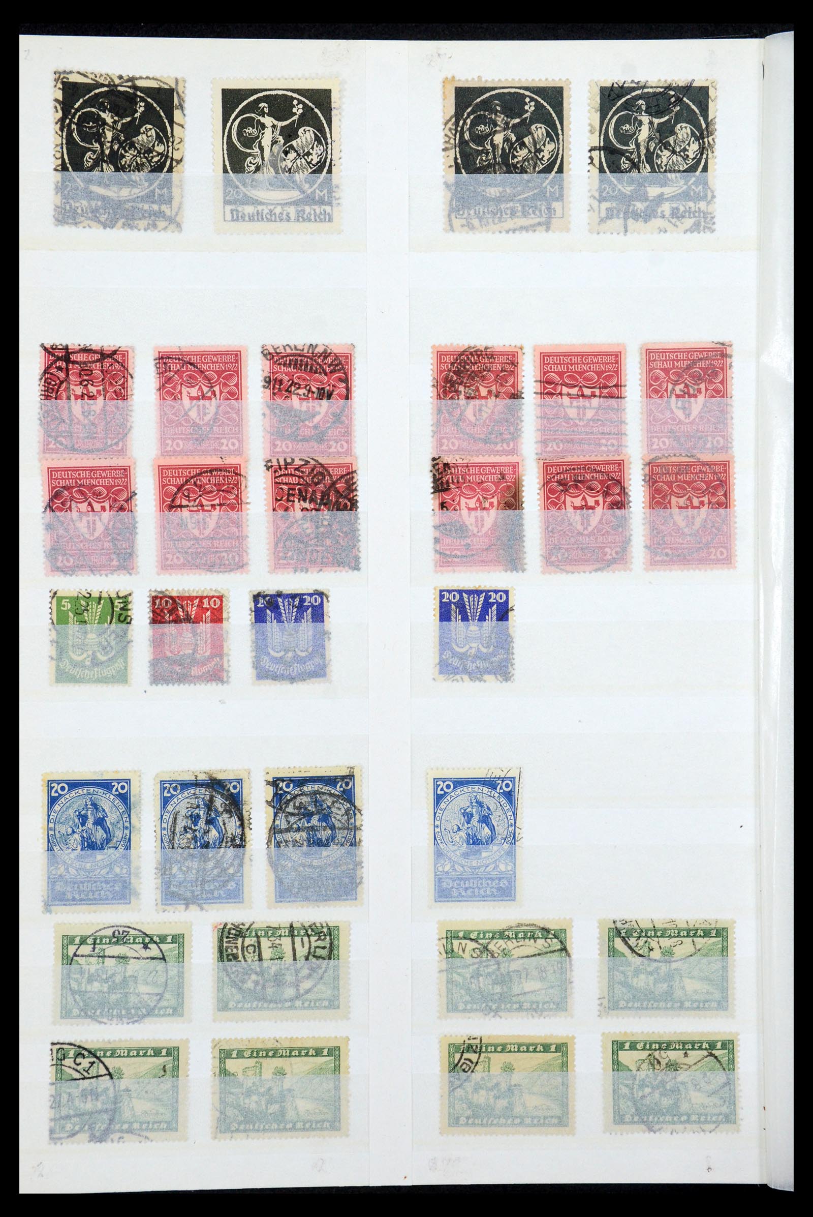 35531 008 - Postzegelverzameling 35531 Duitse Rijk 1872-1944 gestempeld.