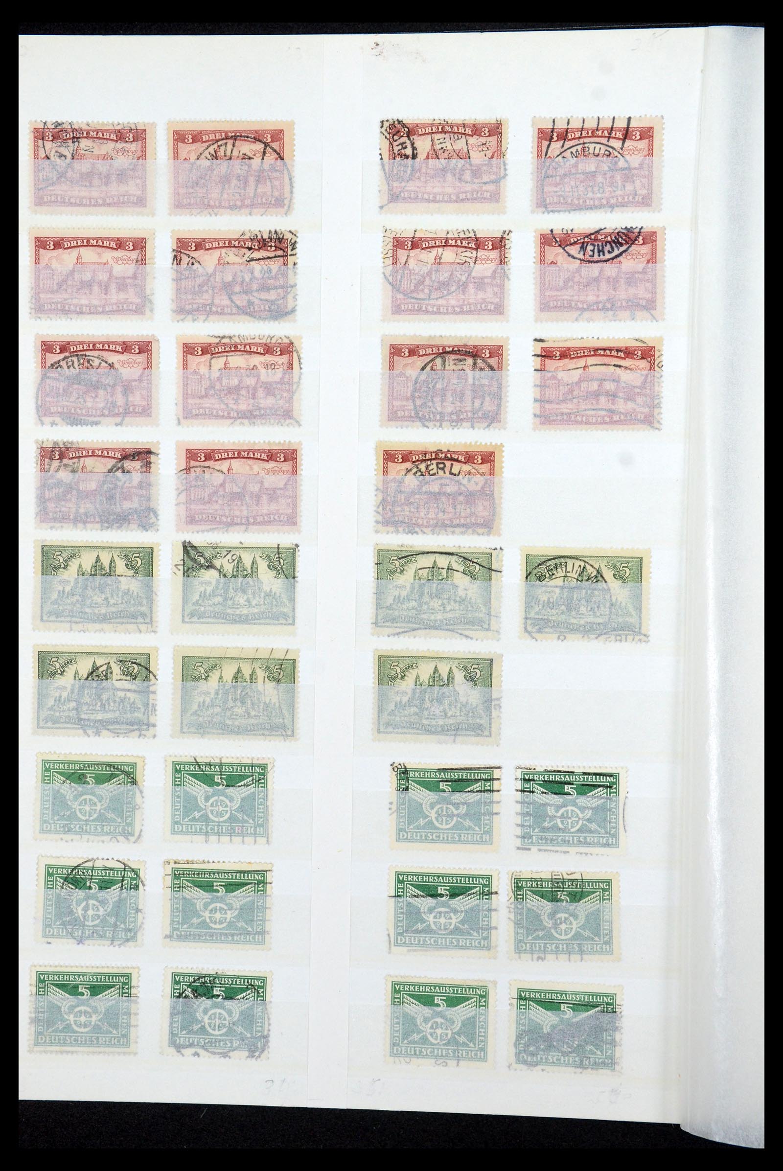 35531 010 - Postzegelverzameling 35531 Duitse Rijk 1872-1944 gestempeld.