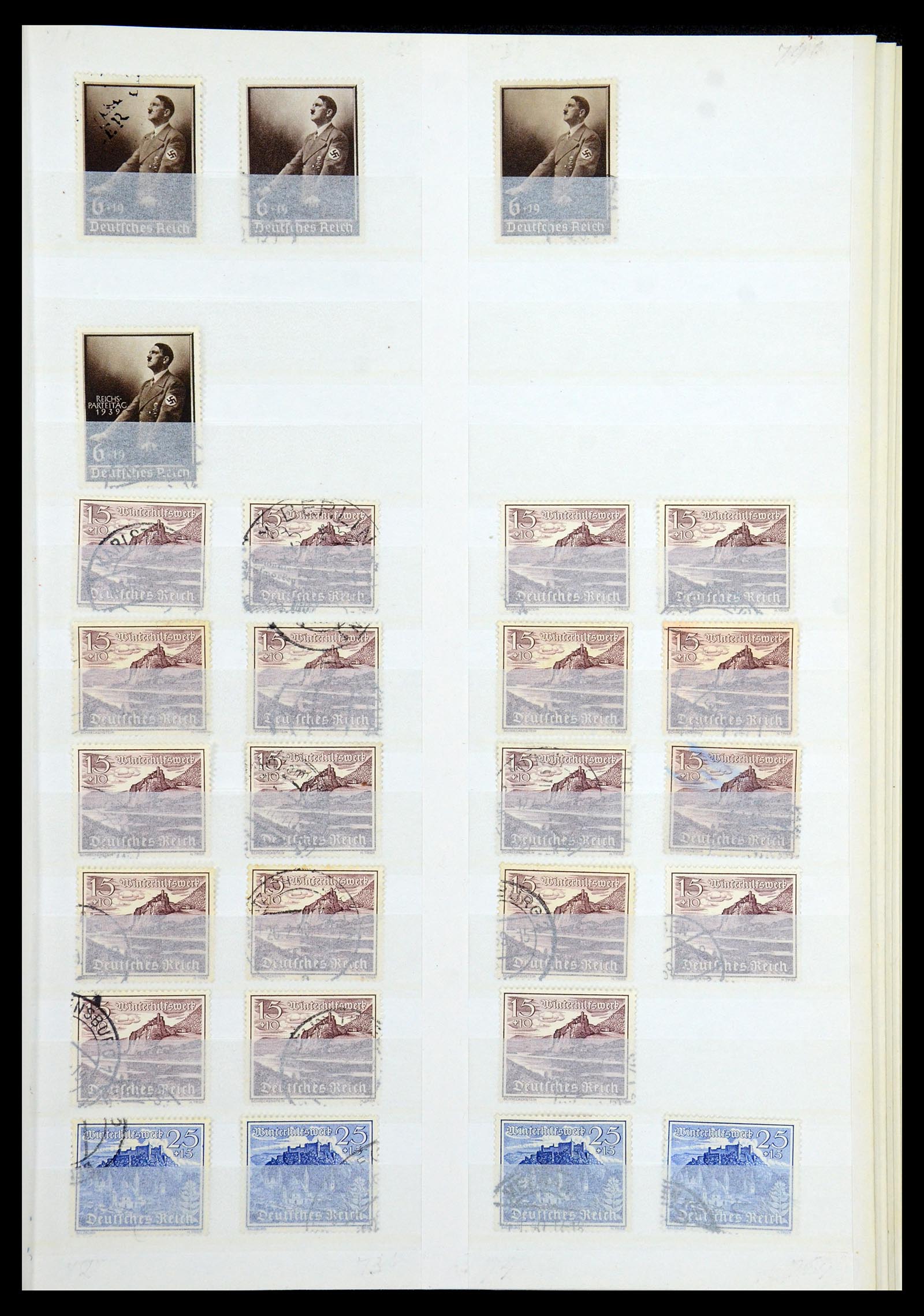 35531 021 - Postzegelverzameling 35531 Duitse Rijk 1872-1944 gestempeld.